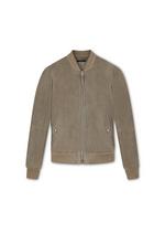 LIGHT SUEDE BOMBER A thumbnail