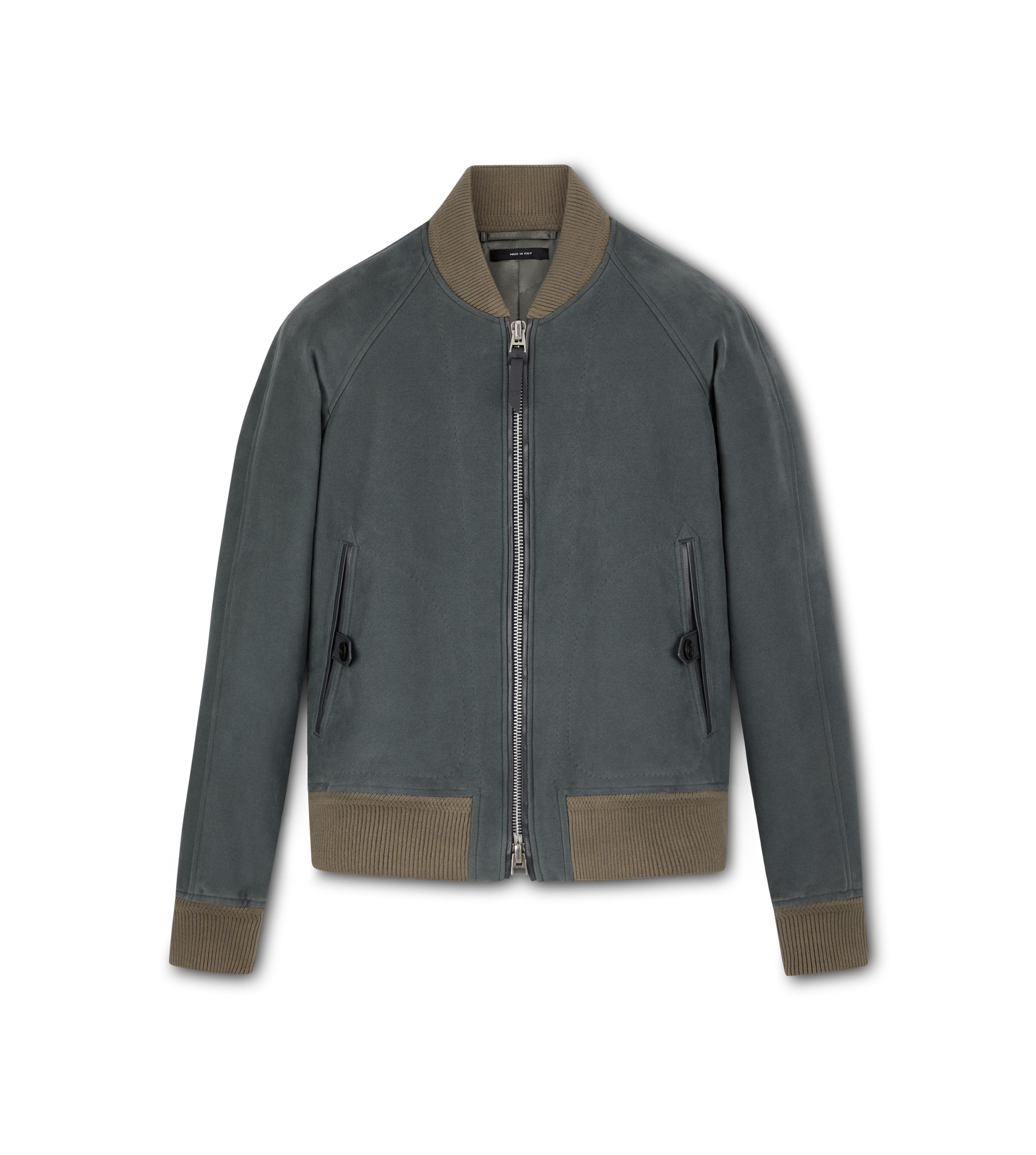 Tom Ford SOFT MOLESKIN BOMBER TomFord.co.uk