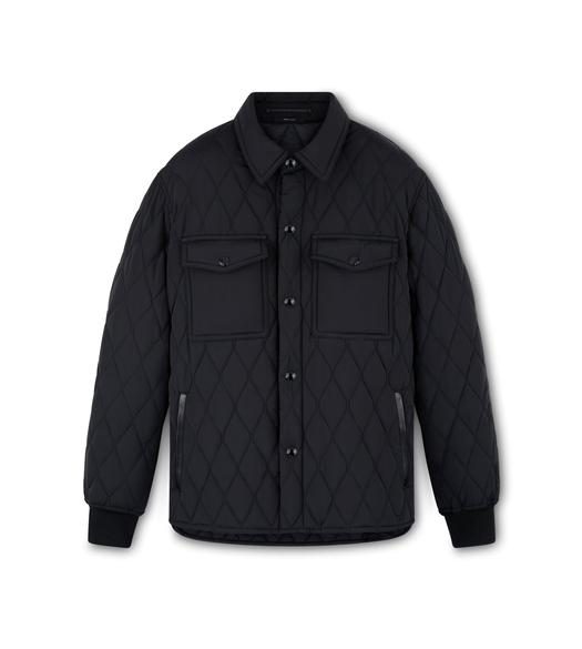 TECHNO MILITARY QUILTED OUTERSHIRT