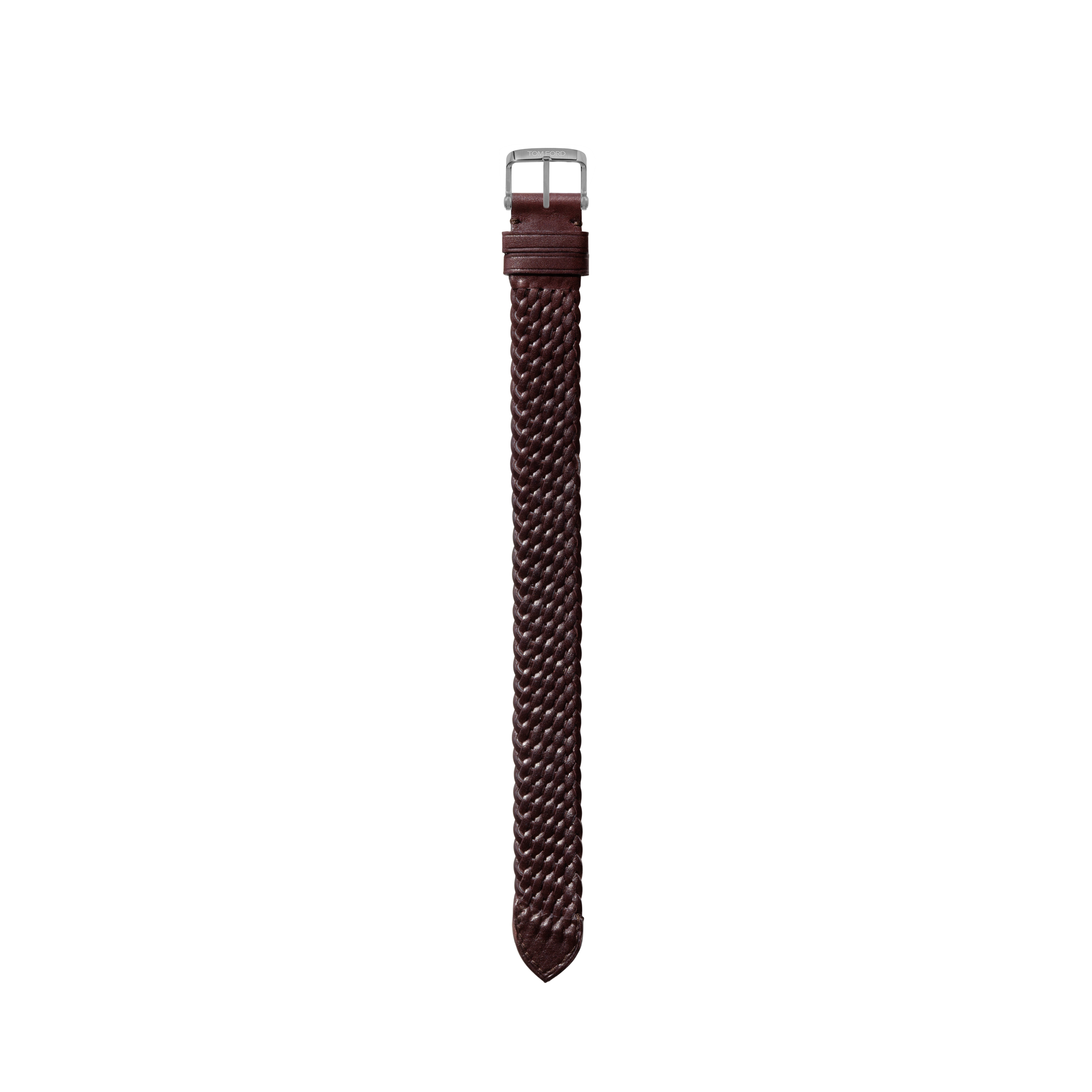 braided leather watch band