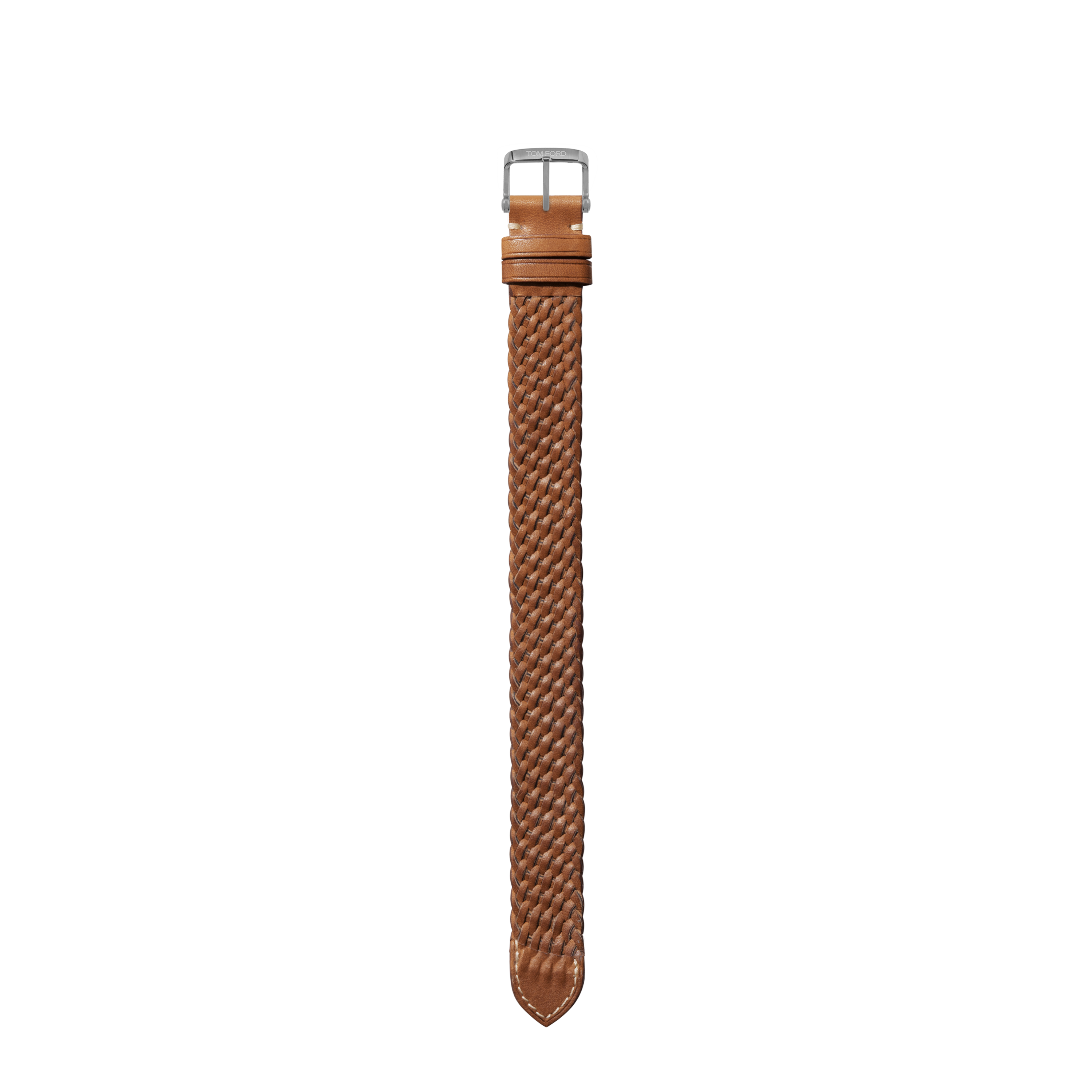 braided leather watch