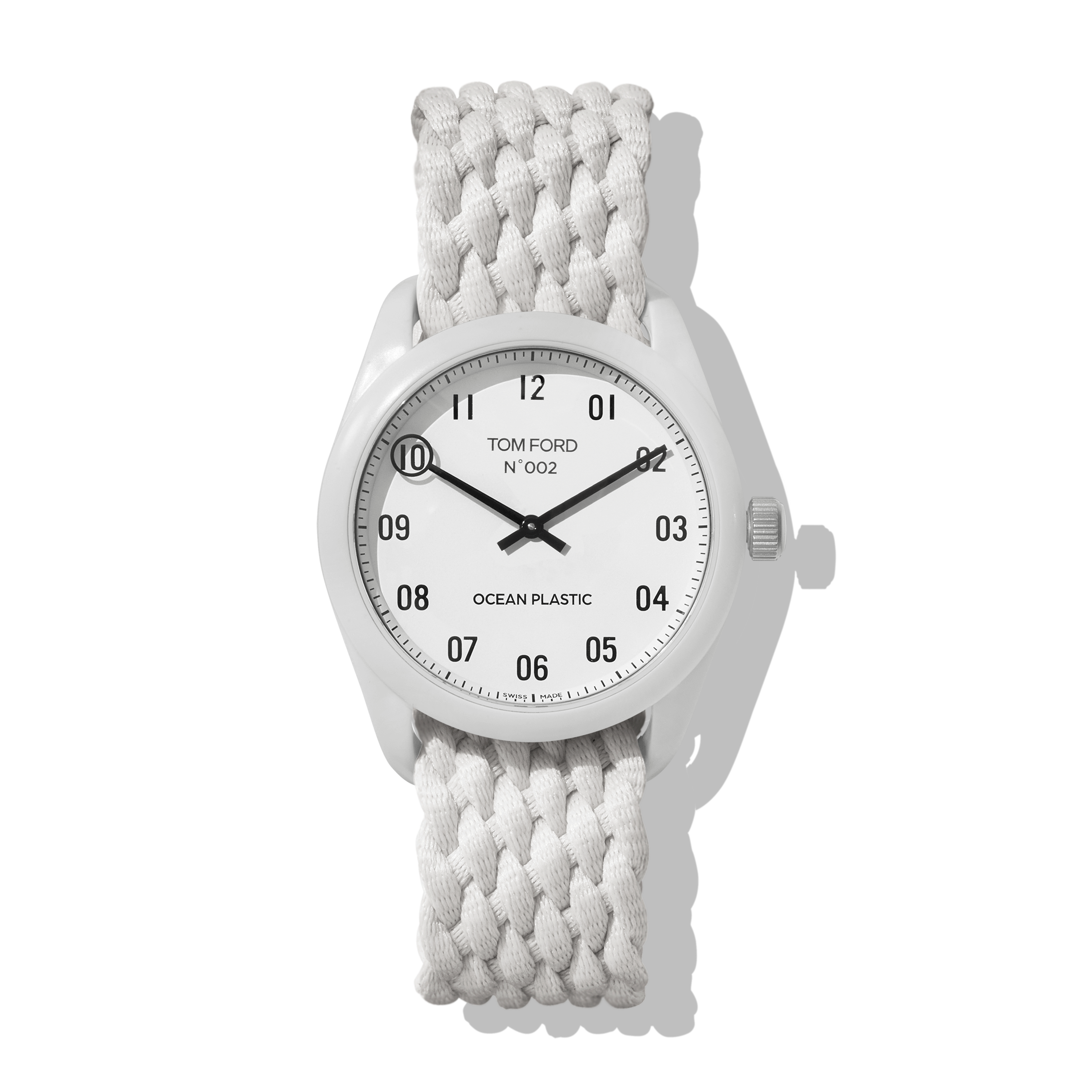Top 60+ imagen tom ford ocean plastic watch white