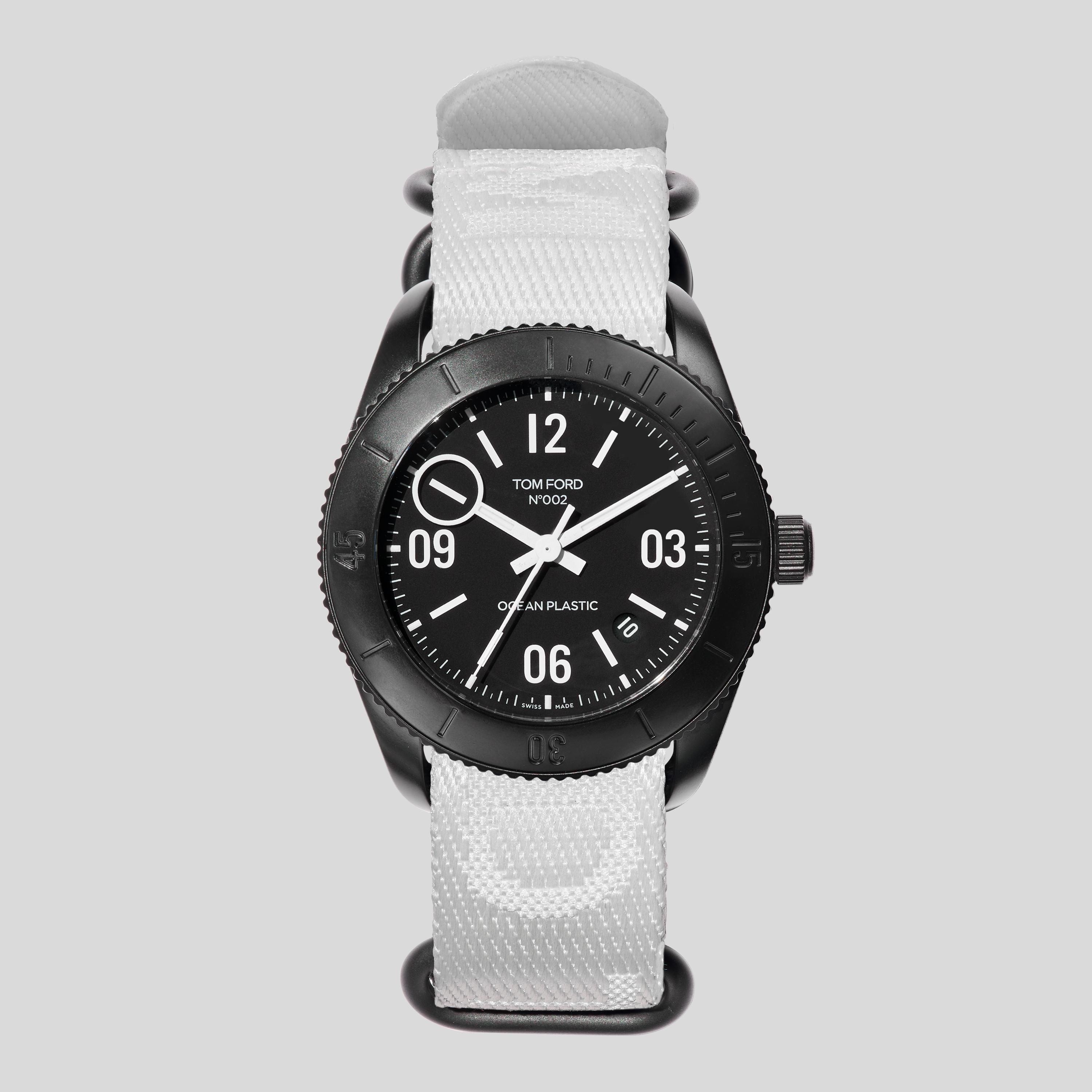 Tom Ford TOM FORD 002 OCEAN PLASTIC SPORT WATCH 