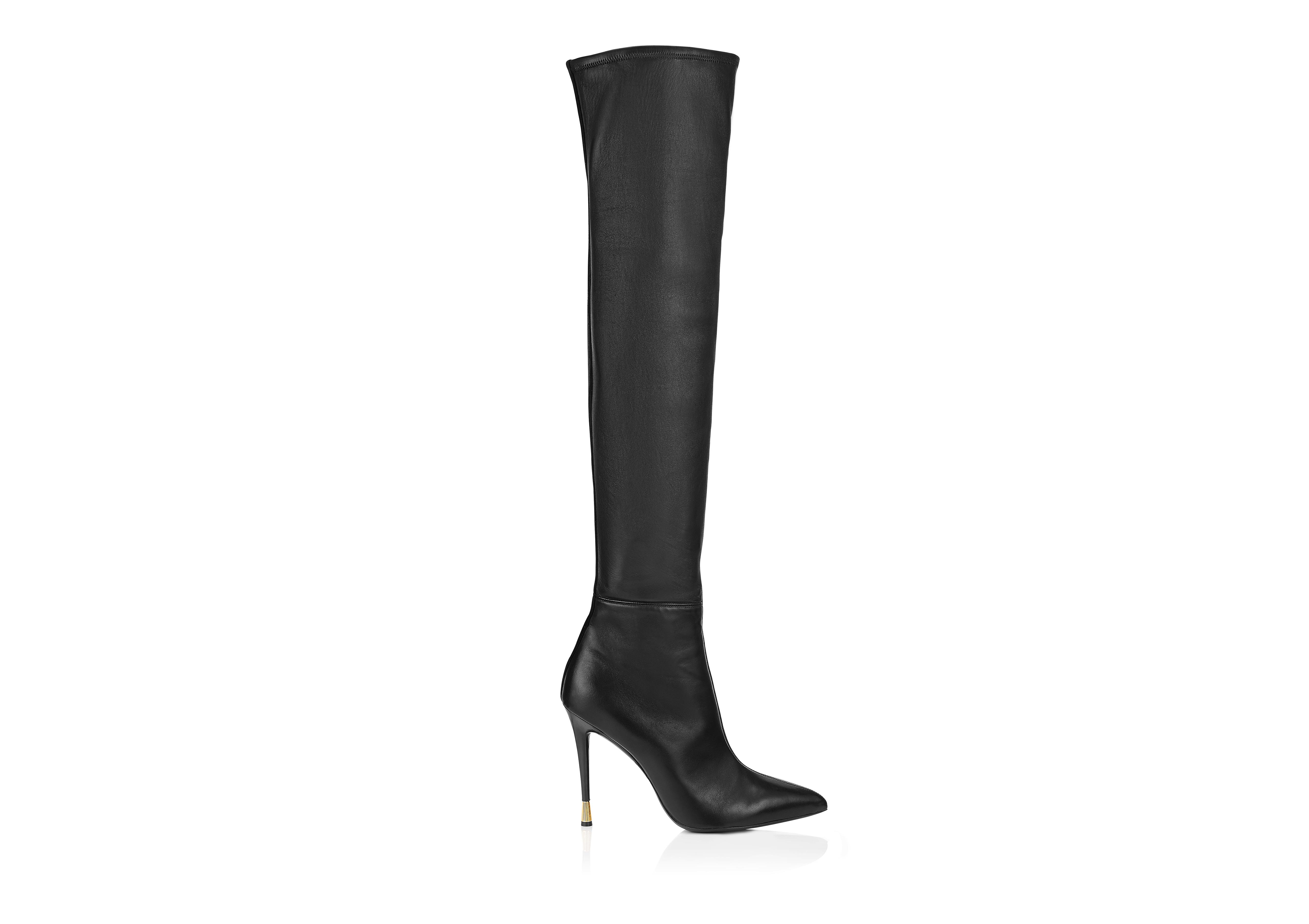 TOM FORD Pure Line Otk High Heel Boot, Black | ModeSens