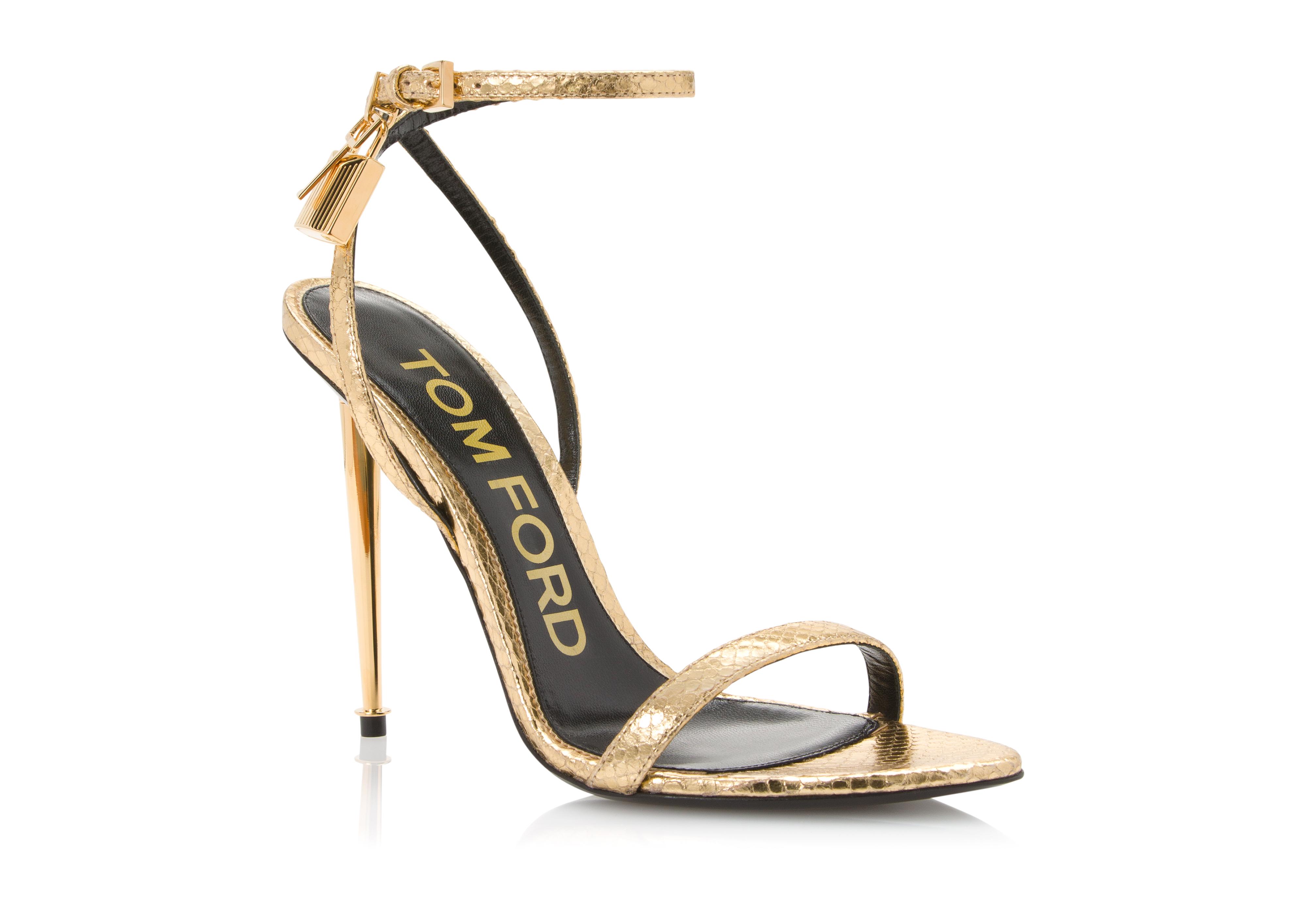 tom ford padlock sandals