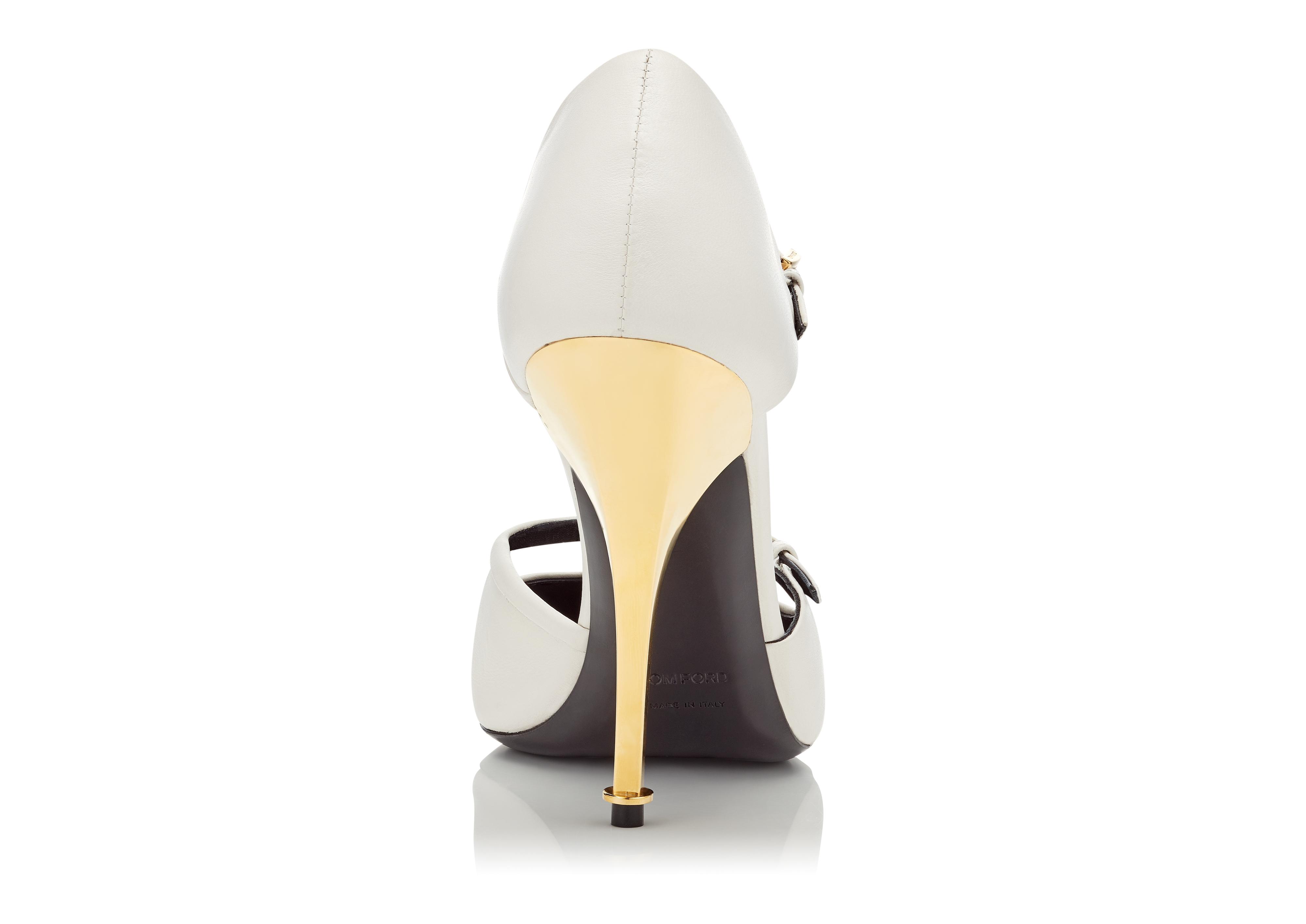Tom Ford LEATHER MARY JANE PUMP 