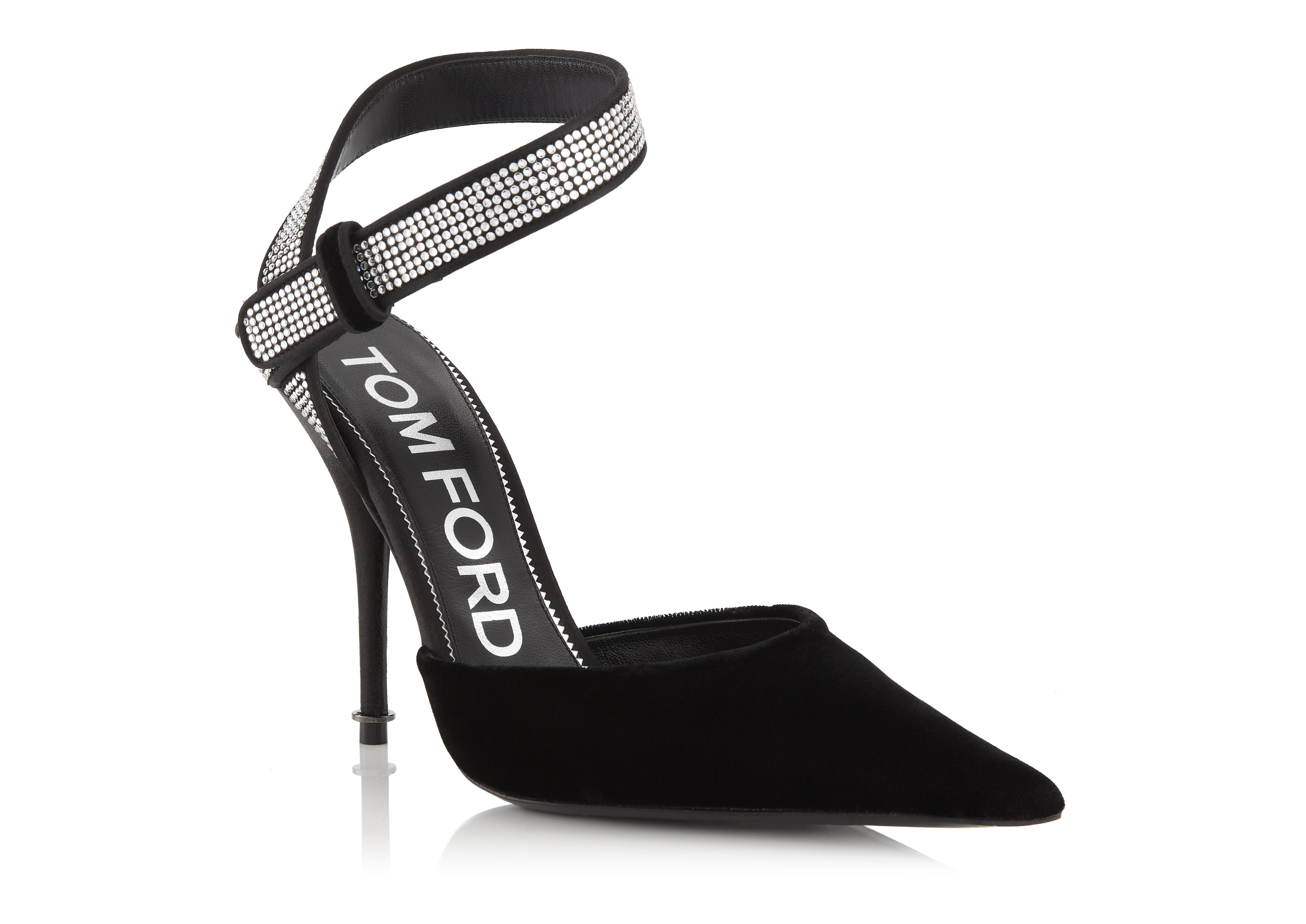 tom ford crystal heels