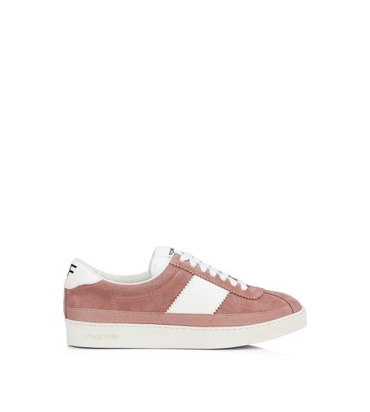 SUEDE BANNISTER LOW TOP SNEAKERS