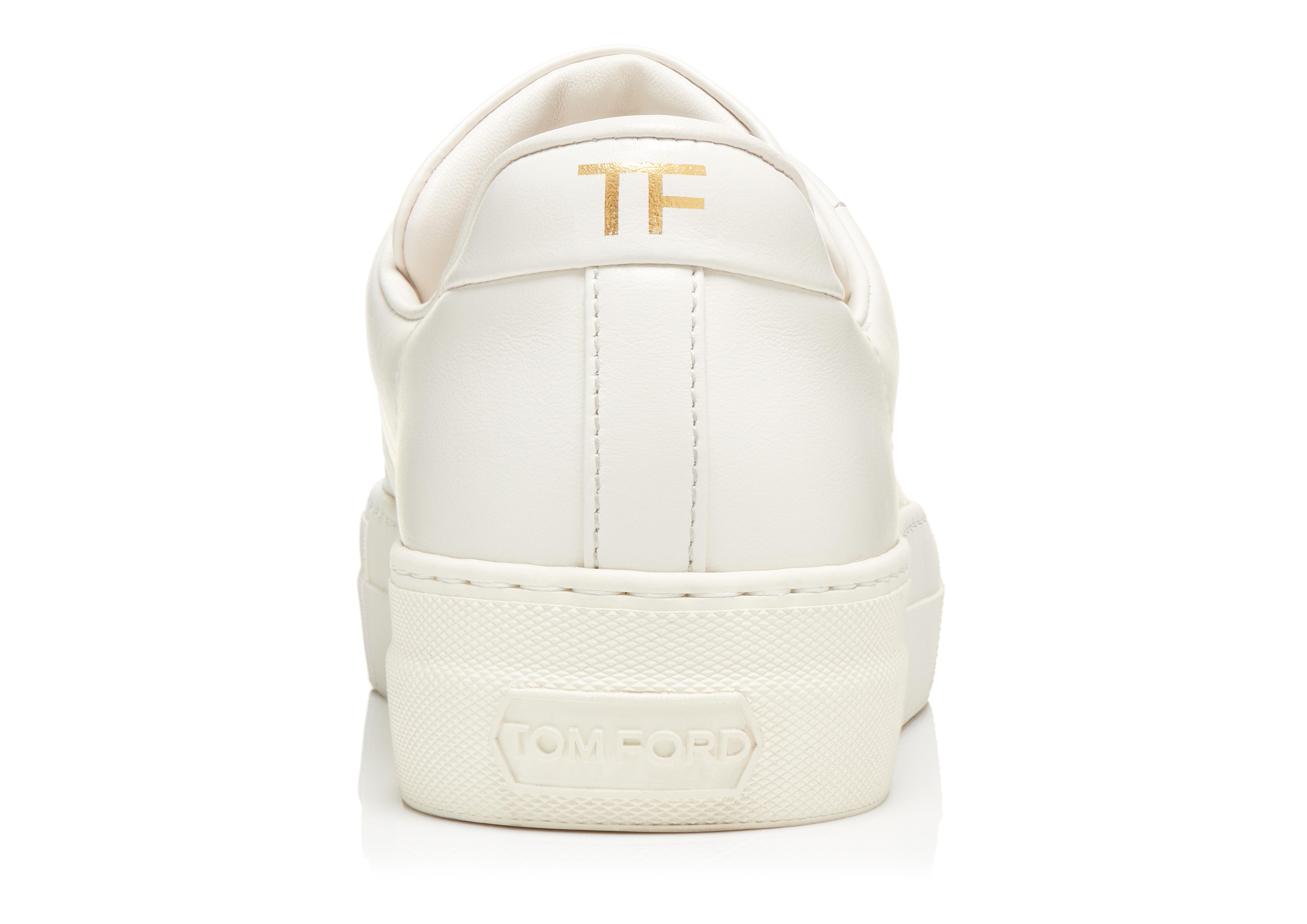 Tom Ford logo-patch lace-up sneakers – Third Lunch