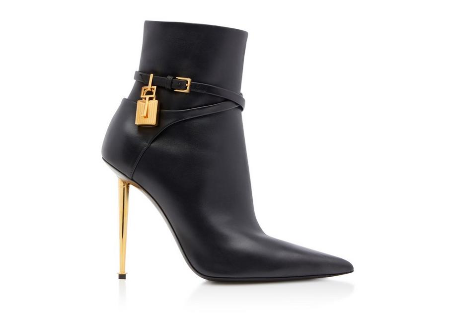 LEATHER PADLOCK ANKLE BOOT A fullsize