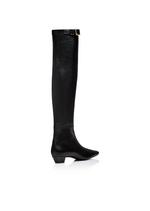 LEATHER OVER THE KNEE BOOT C thumbnail