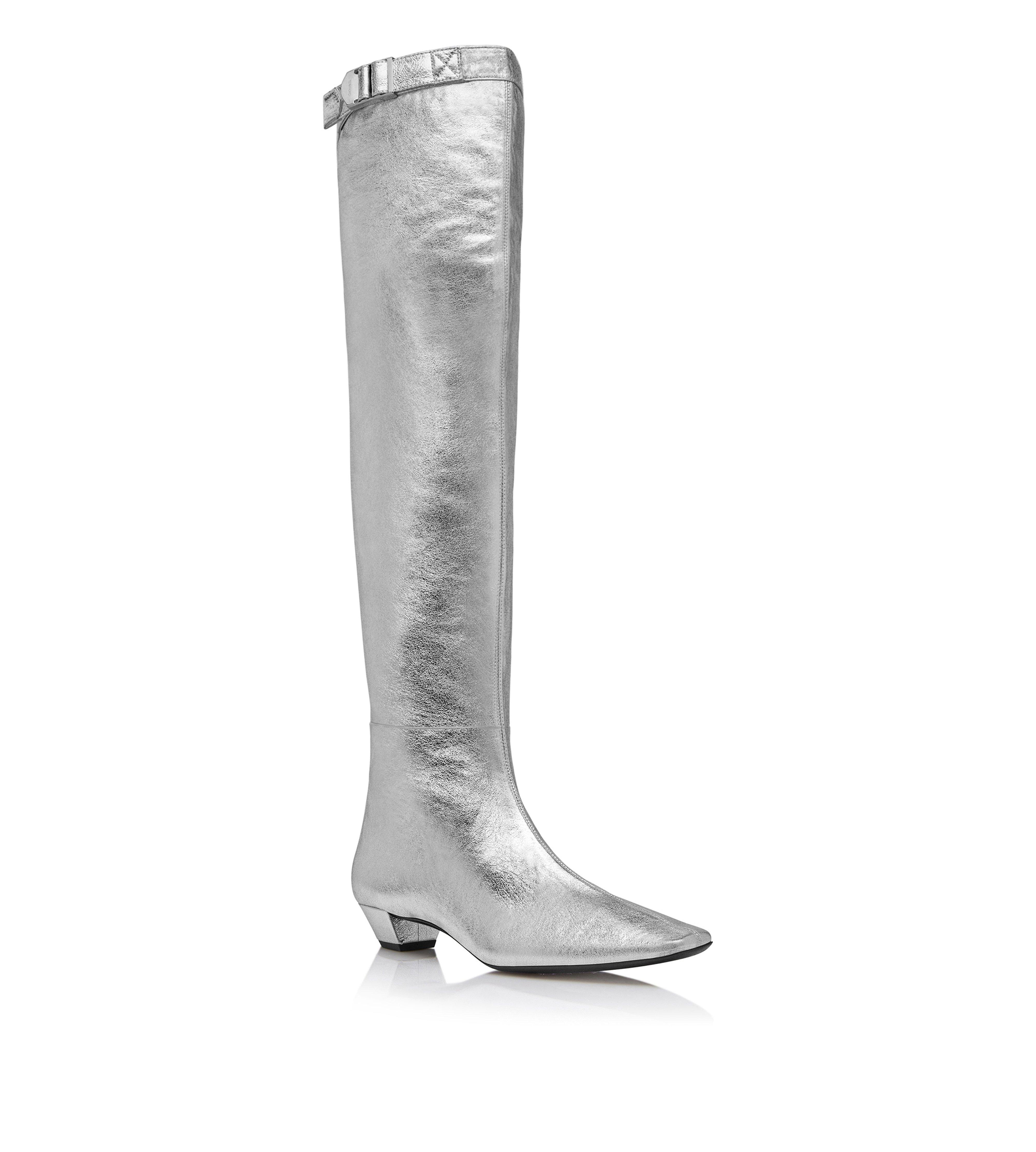 LEATHER OVER THE KNEE BOOT B thumbnail