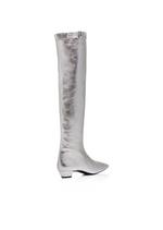 LEATHER OVER THE KNEE BOOT C thumbnail