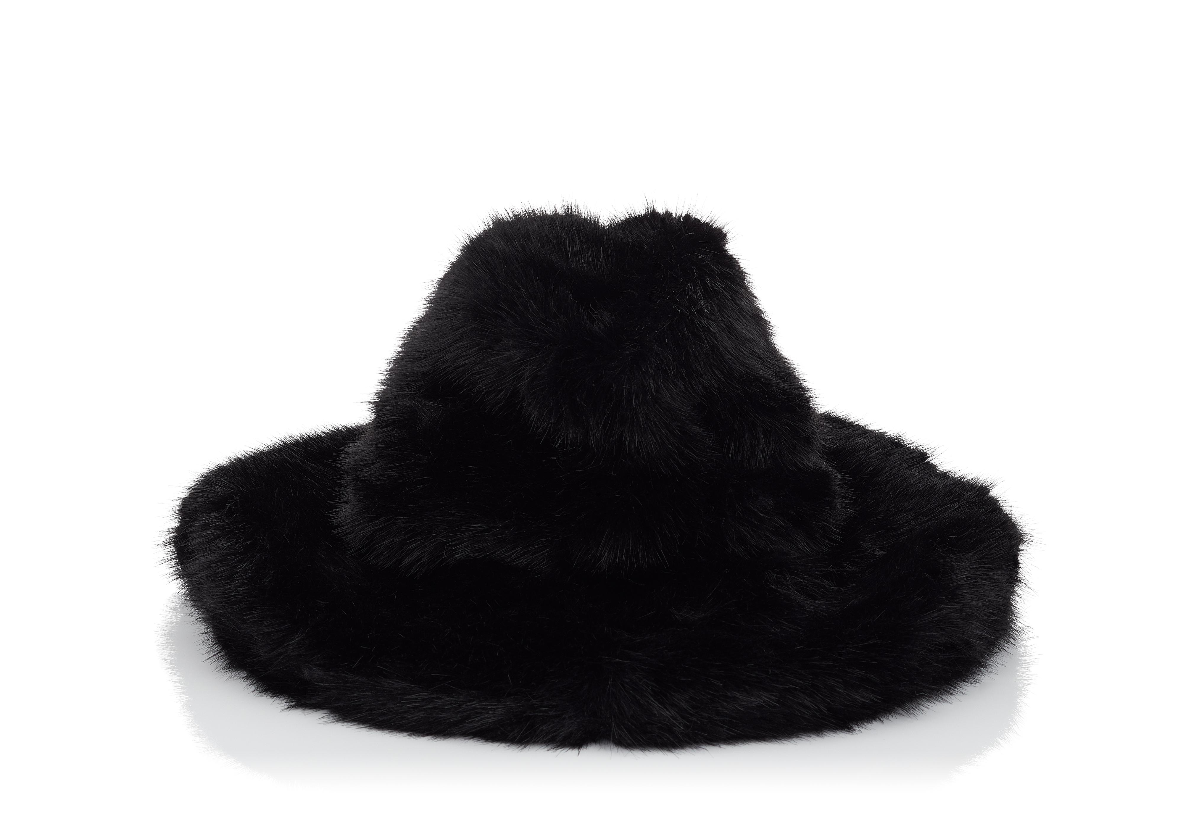 FAUX MINK HAT