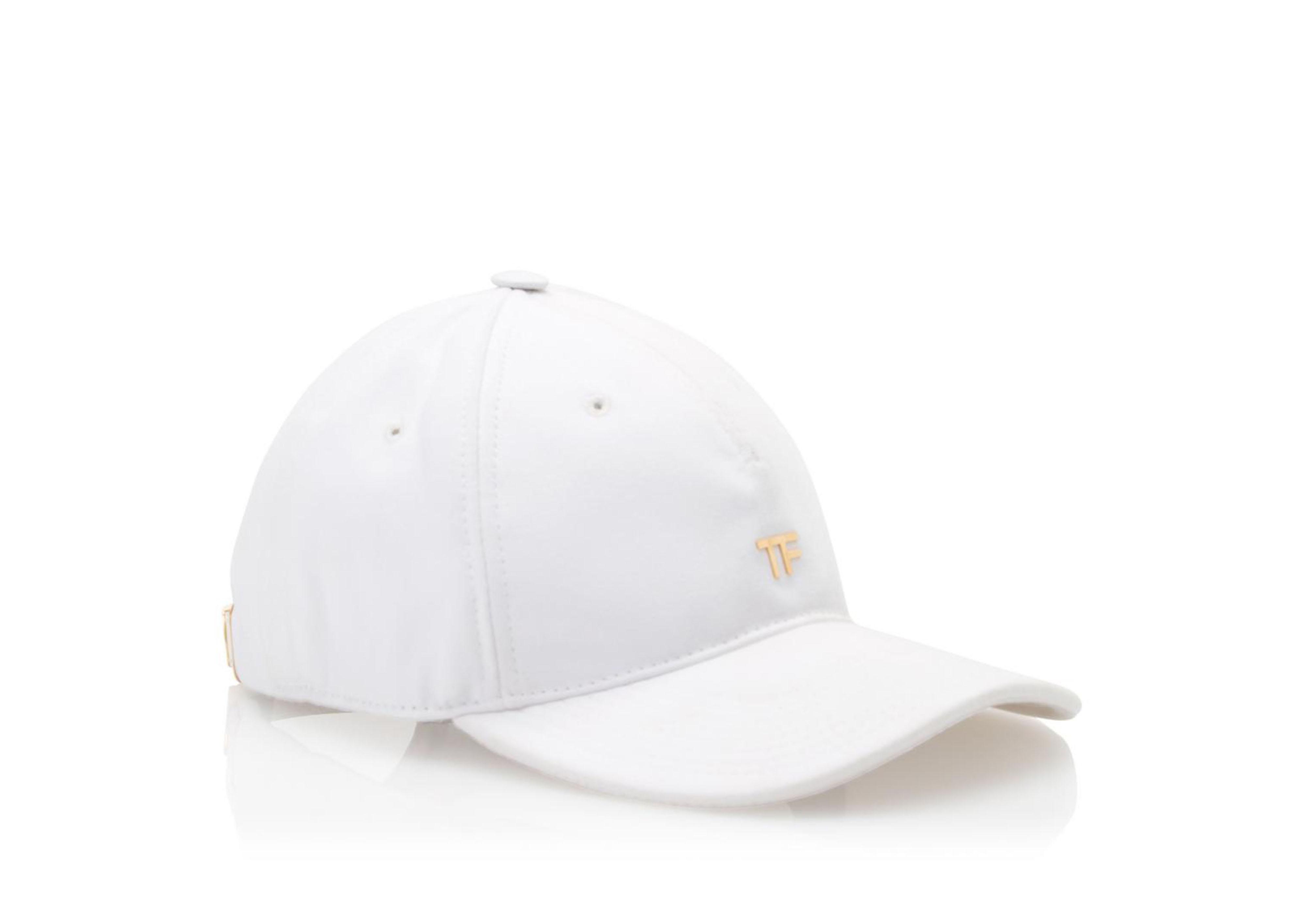 white baseball hat