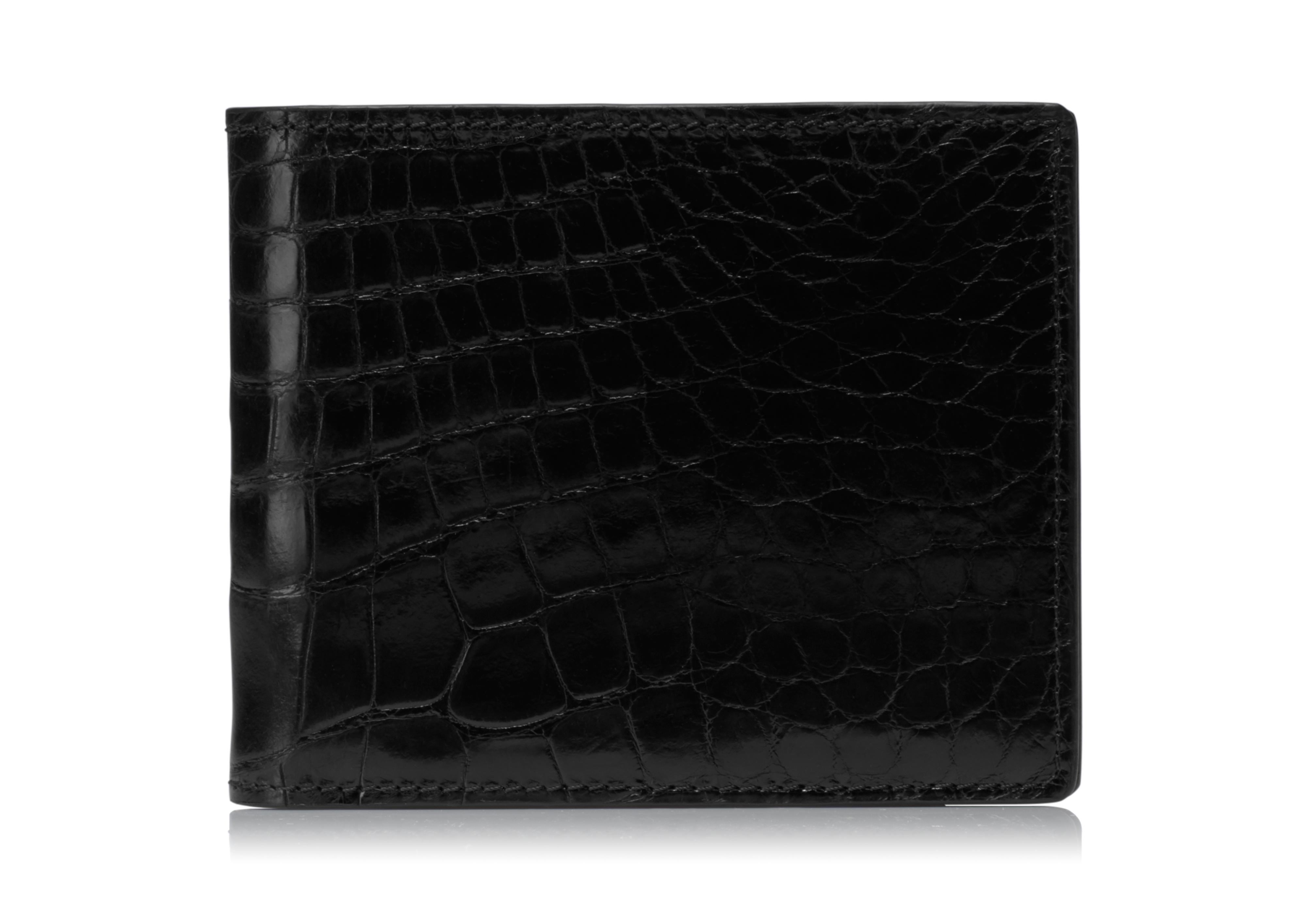 Tom Ford BIFOLD ALLIGATOR WALLET - Men | TomFord.com