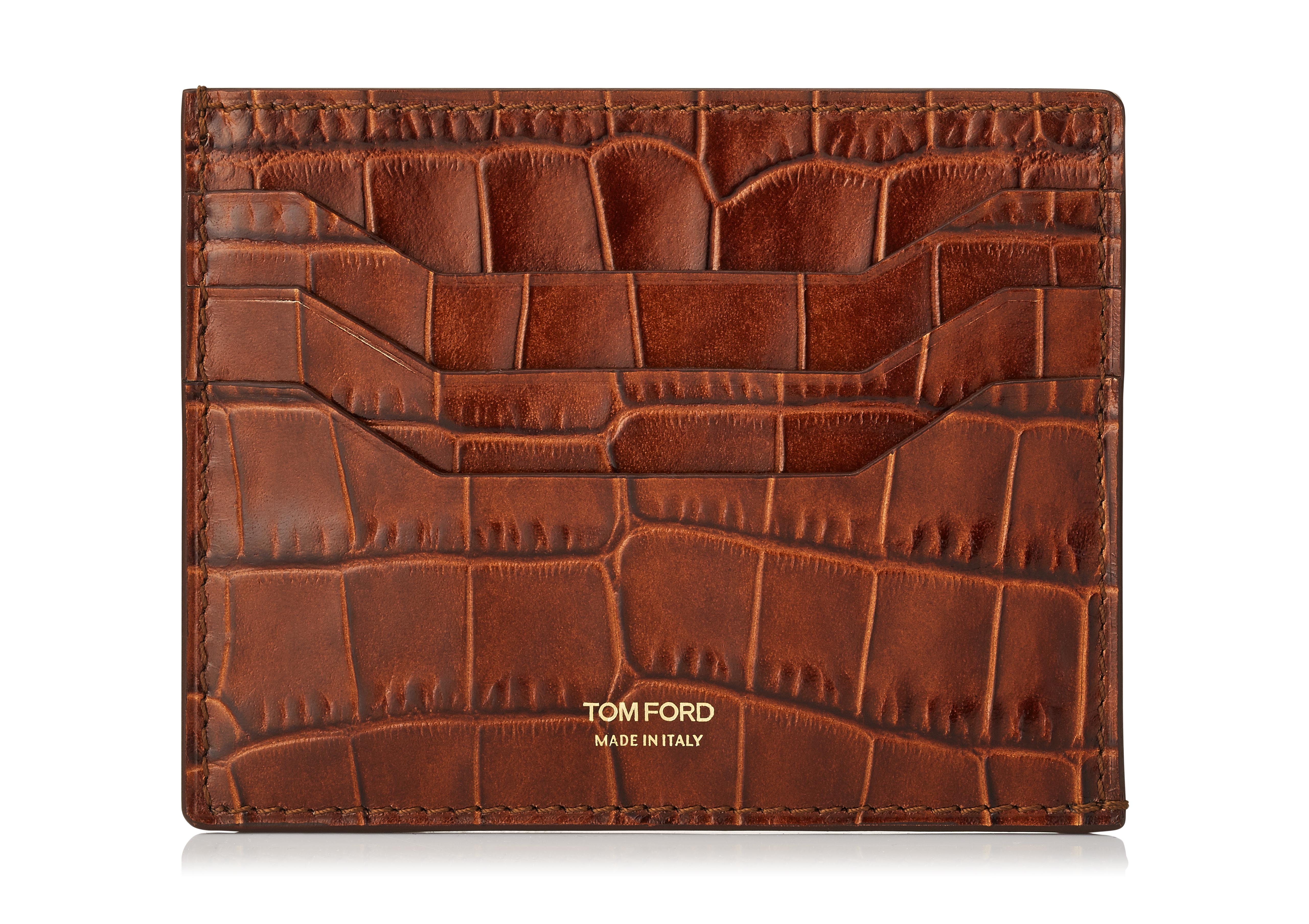 Tom Ford ALLIGATOR CREDIT CARD HOLDER 