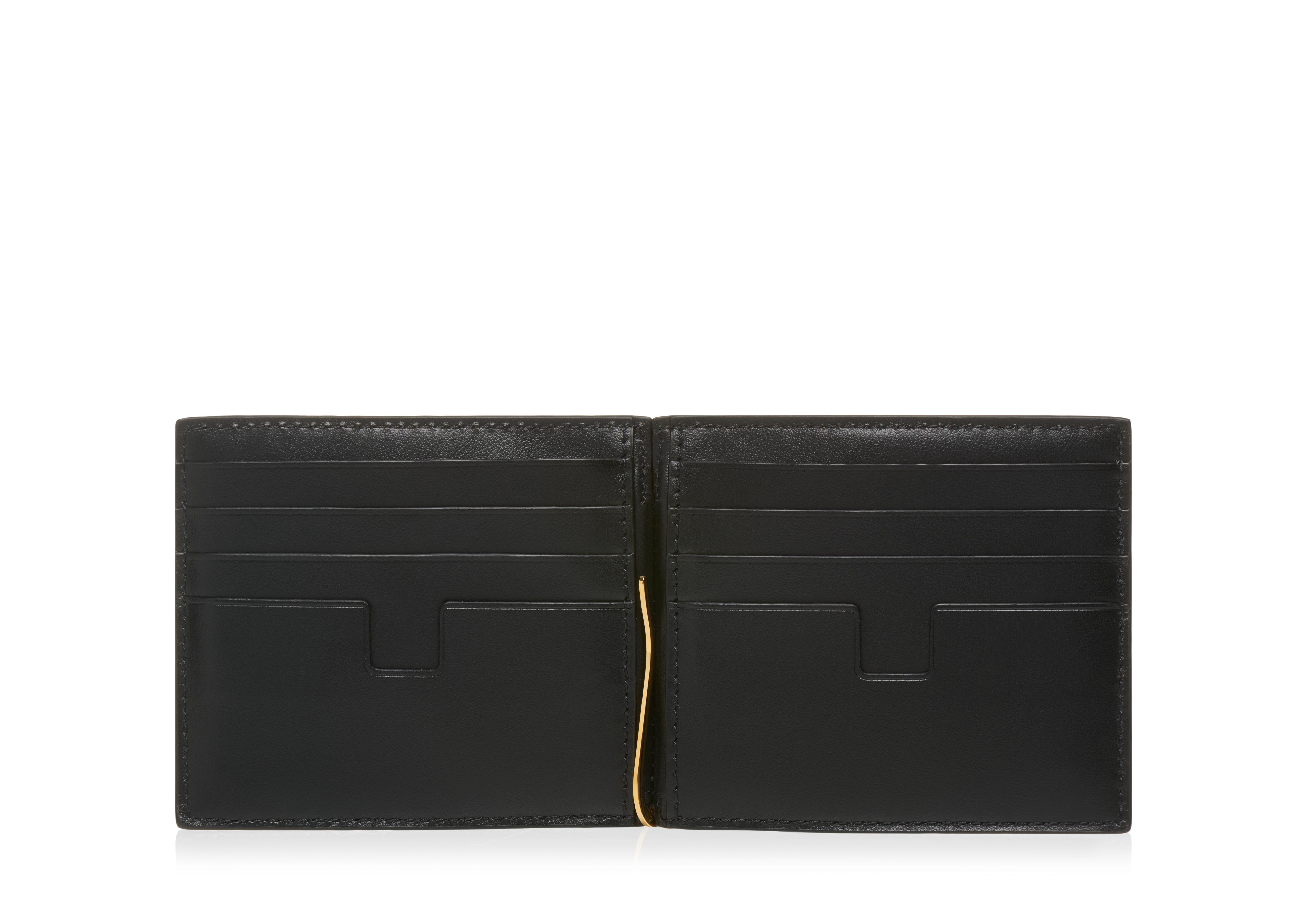 Tom Ford PRINTED ALLIGATOR MONEY CLIP WALLET 