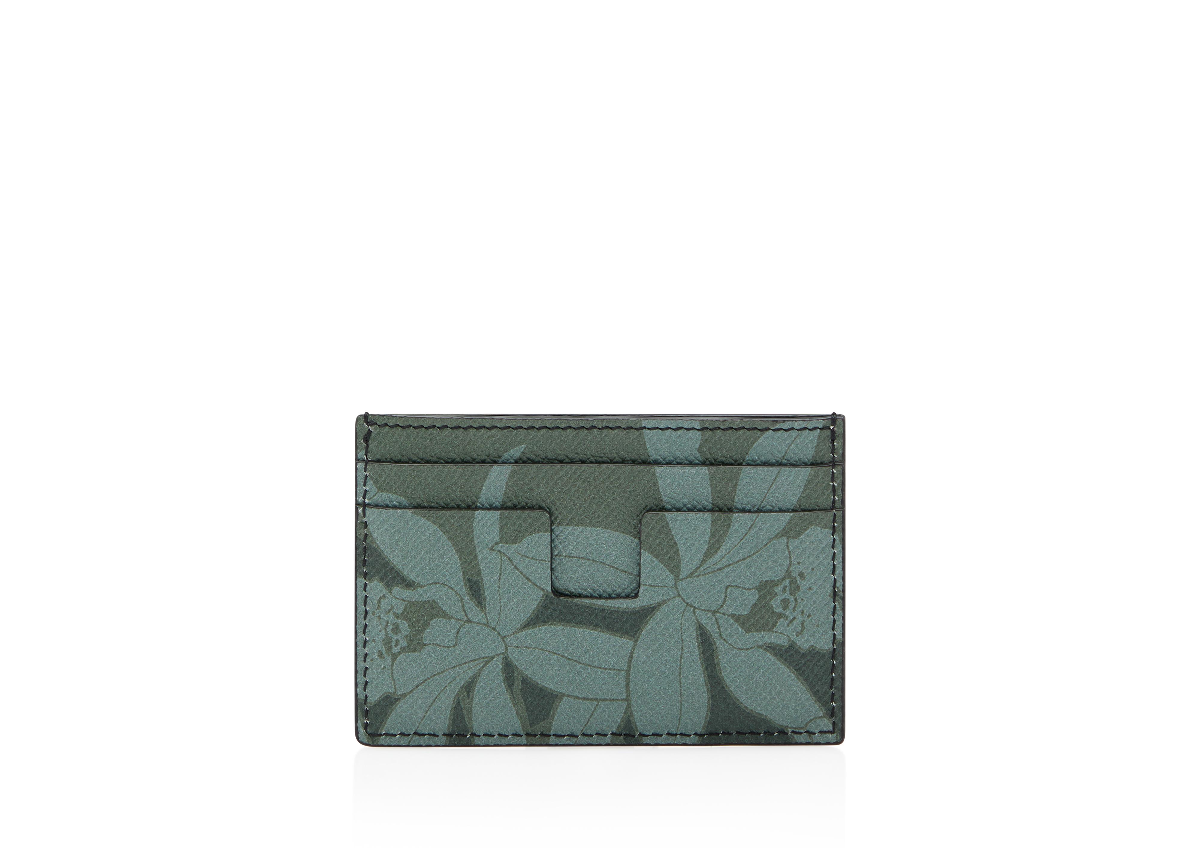 ORCHID CAMO PRINT CLASSIC CARDHOLDER B thumbnail