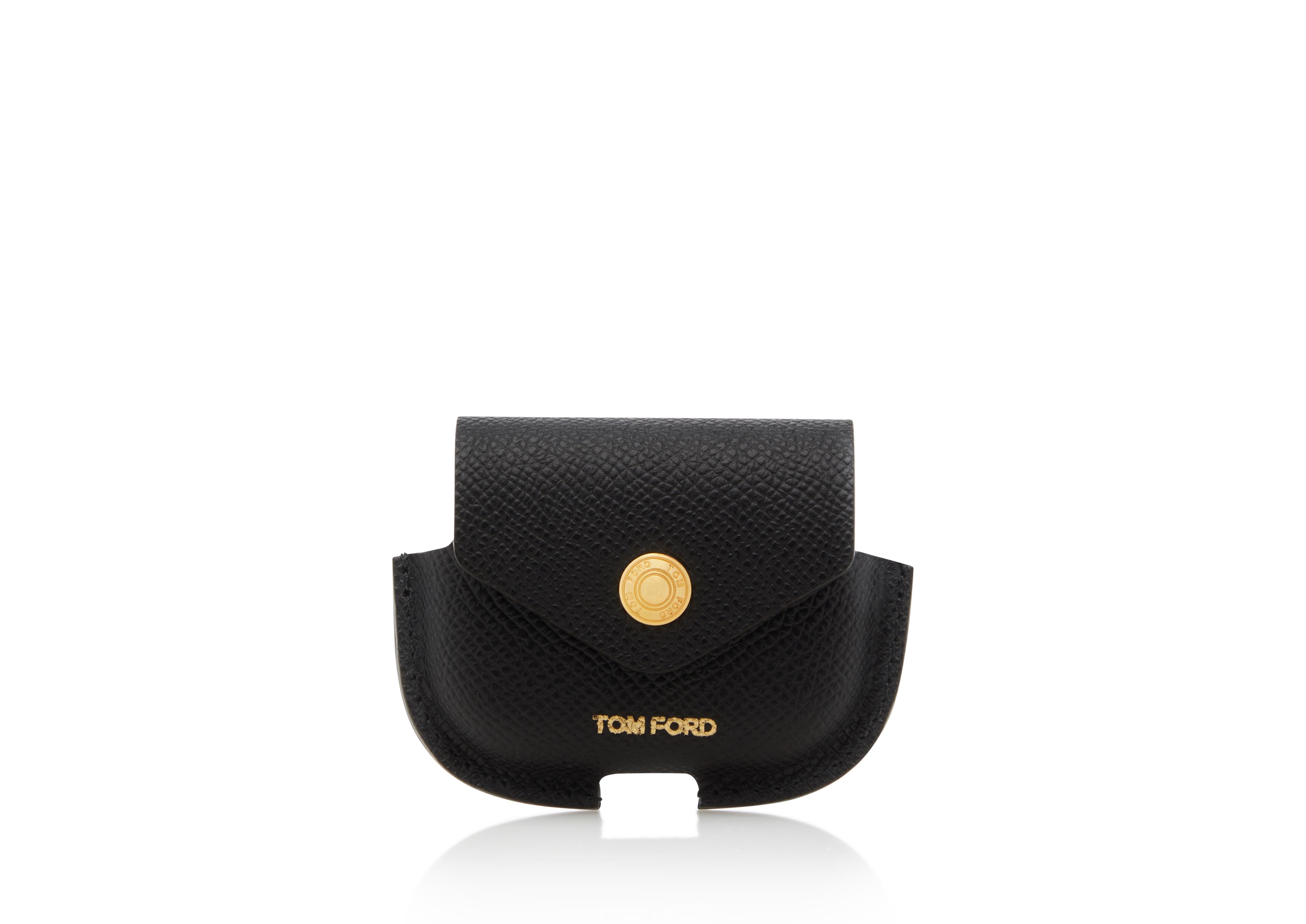 Tom Ford SMALL GRAIN LEATHER AIRPOD CASE - Men 