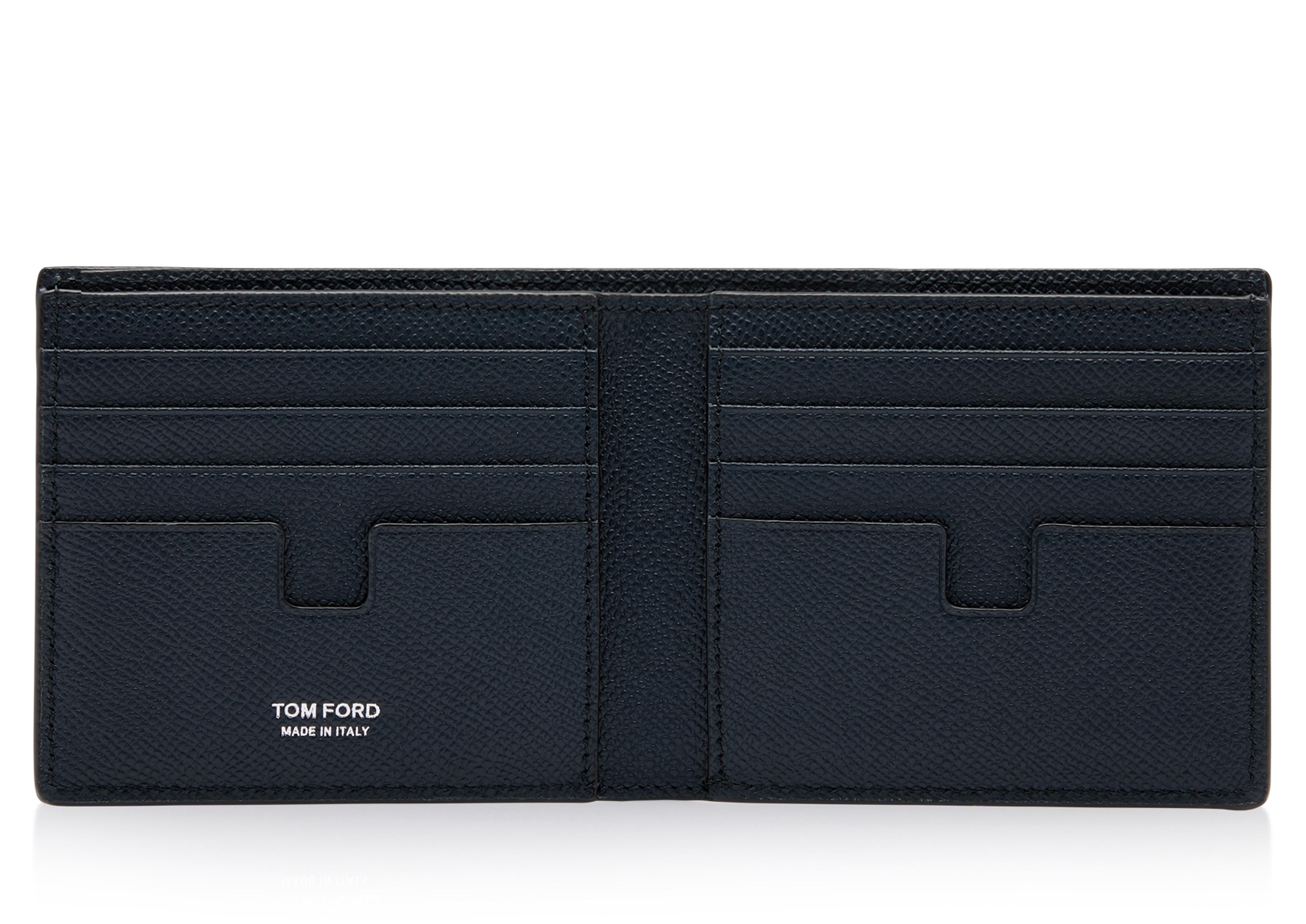 SMALL GRAIN LEATHER BIFOLD WALLET B thumbnail