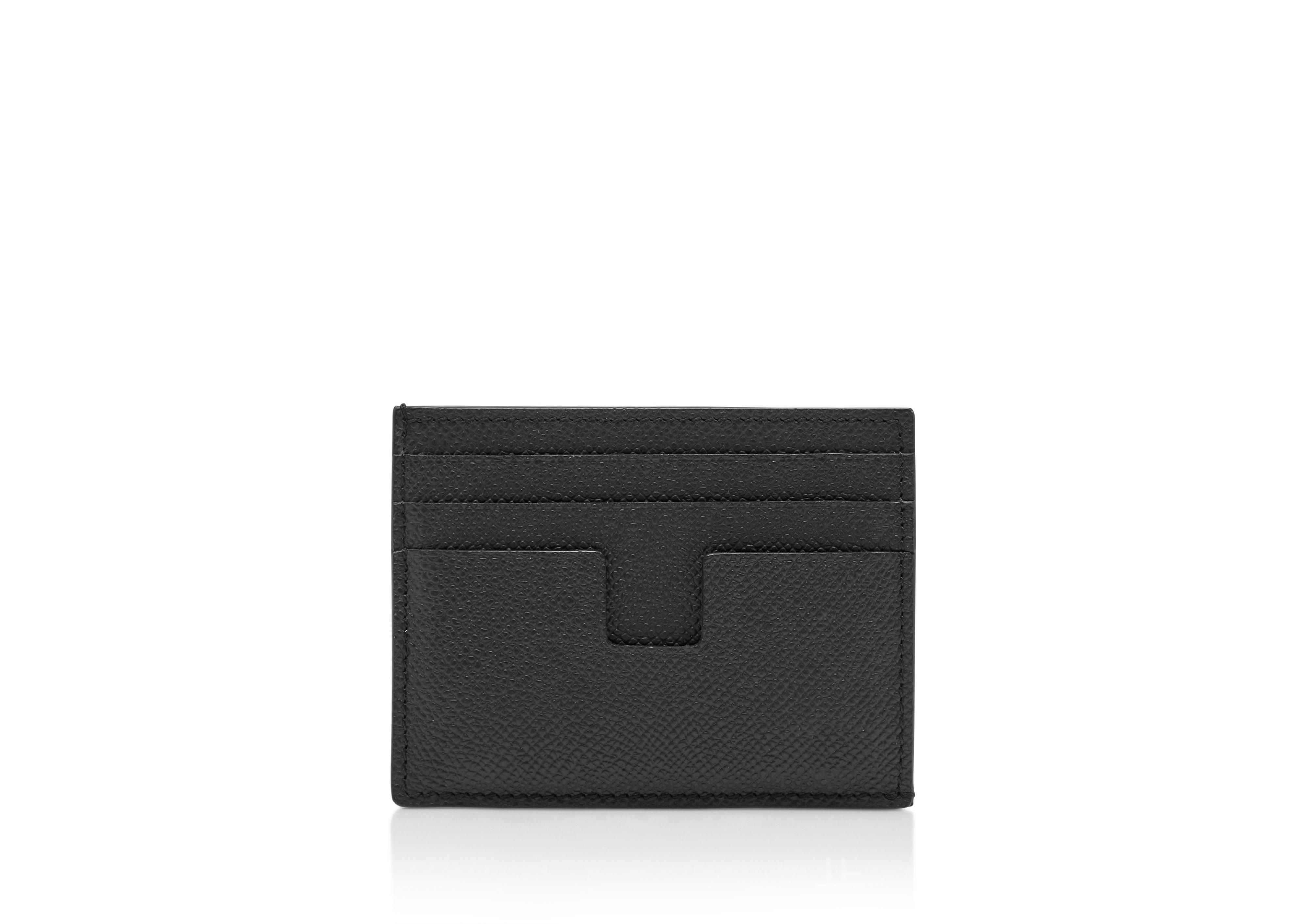 SMALL GRAIN LEATHER CARDHOLDER B thumbnail