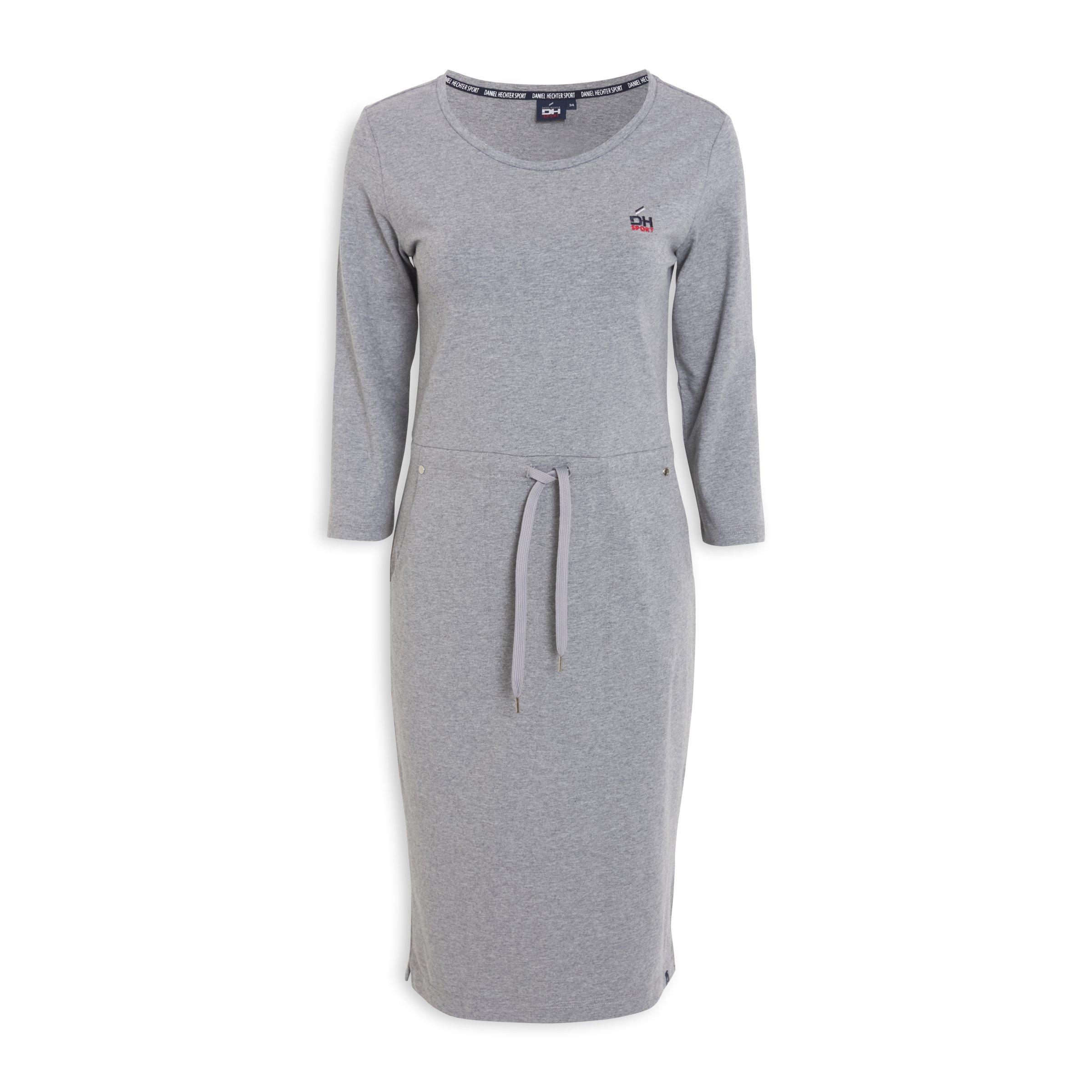 Buy Daniel Hechter Grey Waisted Dress Online | Truworths
