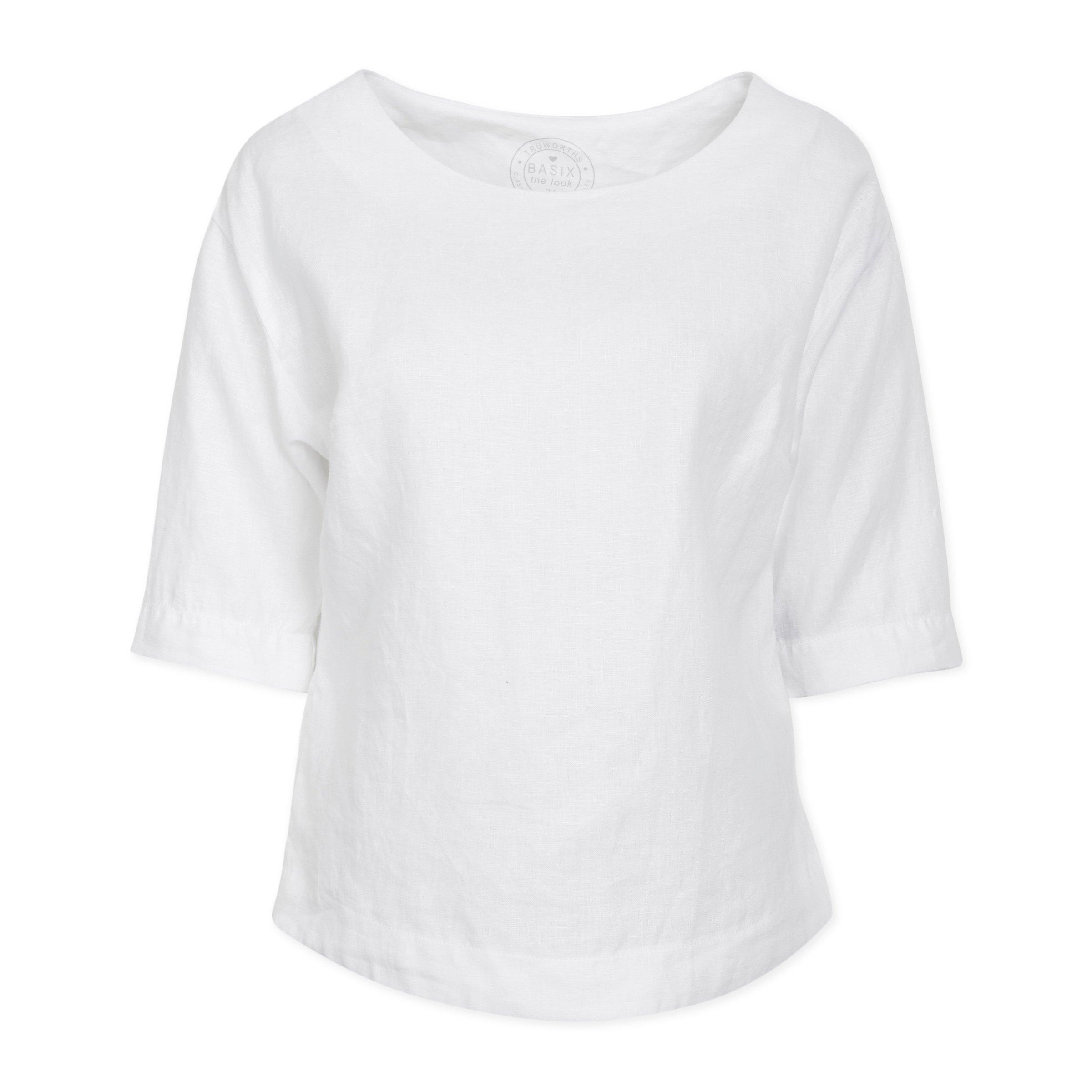 Buy Basix White Shell Top Online | Truworths