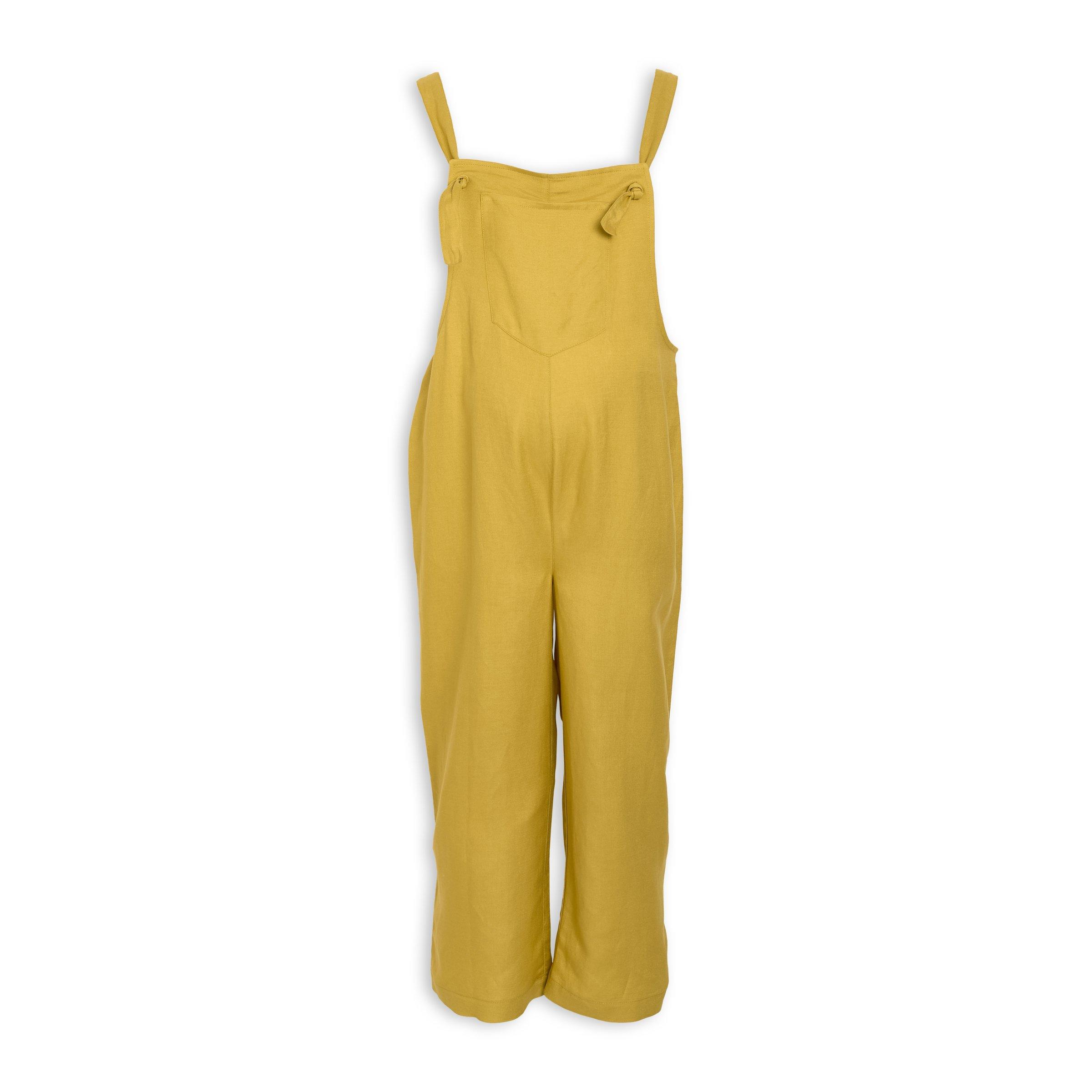 Buy Truworths Chartreuse Linen Jumpsuit Online | Truworths