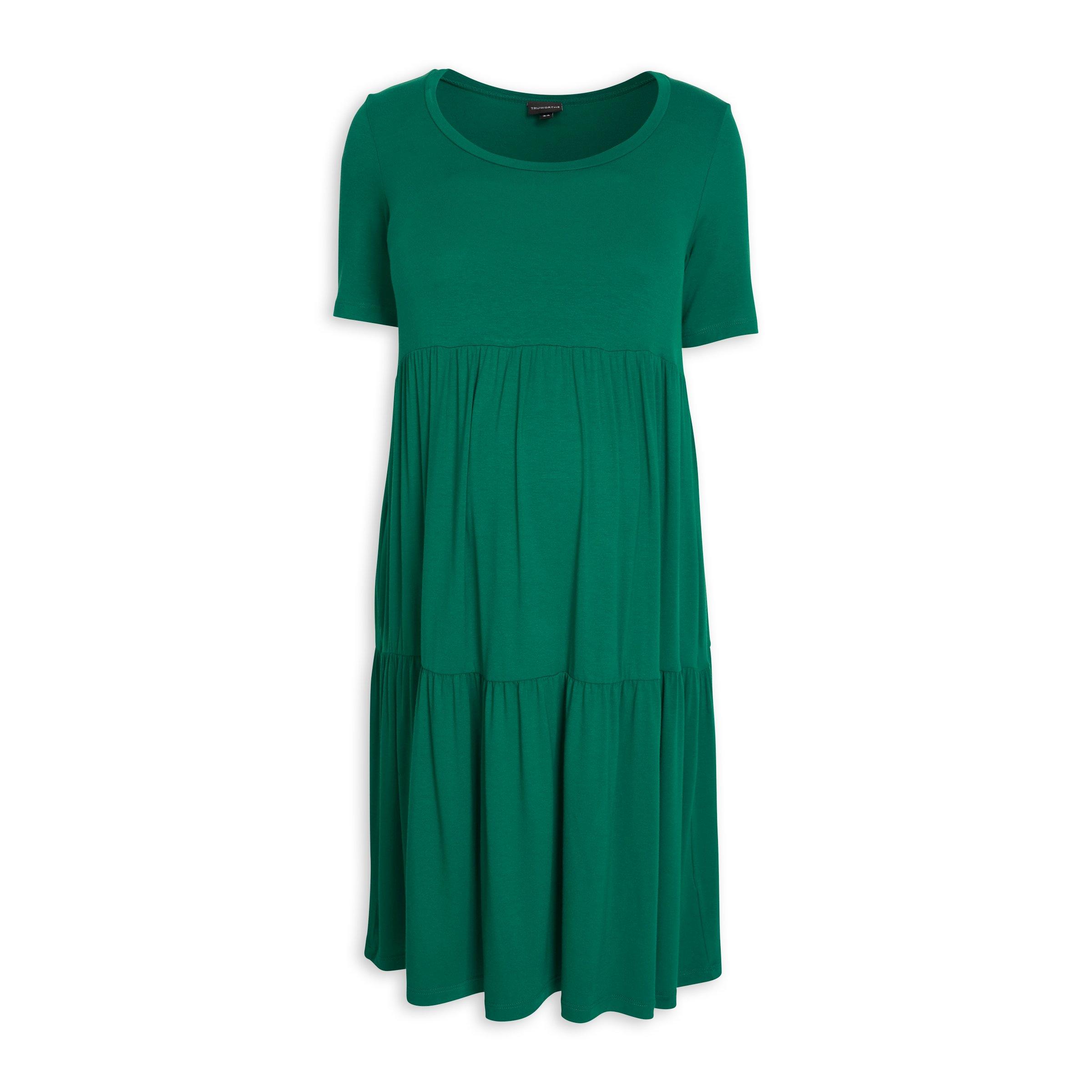 Buy Truworths Green Tiered Dress Online Truworths