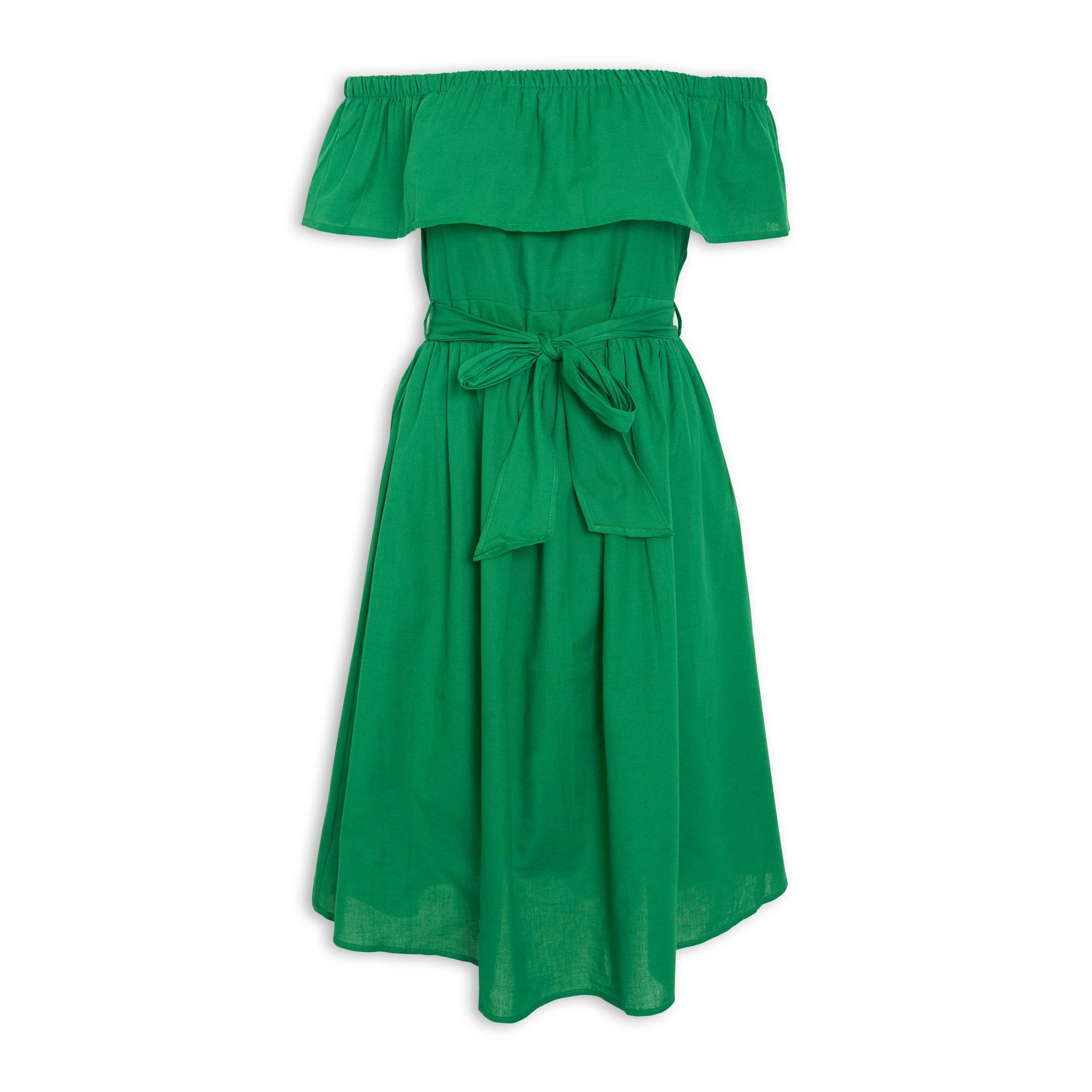 Buy Truworths Green Flare Dress Online | Truworths