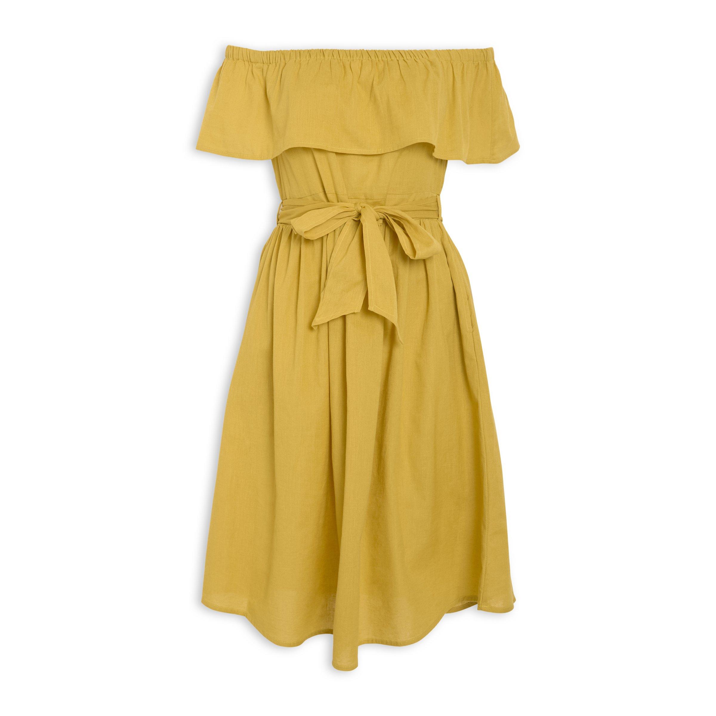 Buy Truworths Yellow Flare Dress Online | Truworths