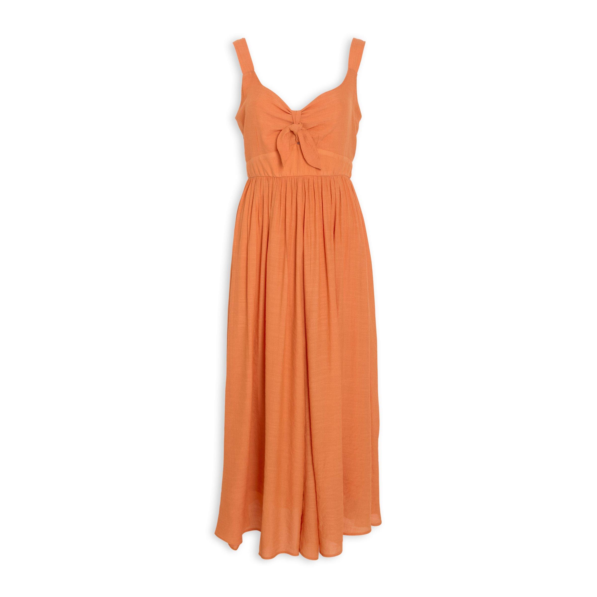 Buy Truworths Orange Tie Front Dress Online | Truworths