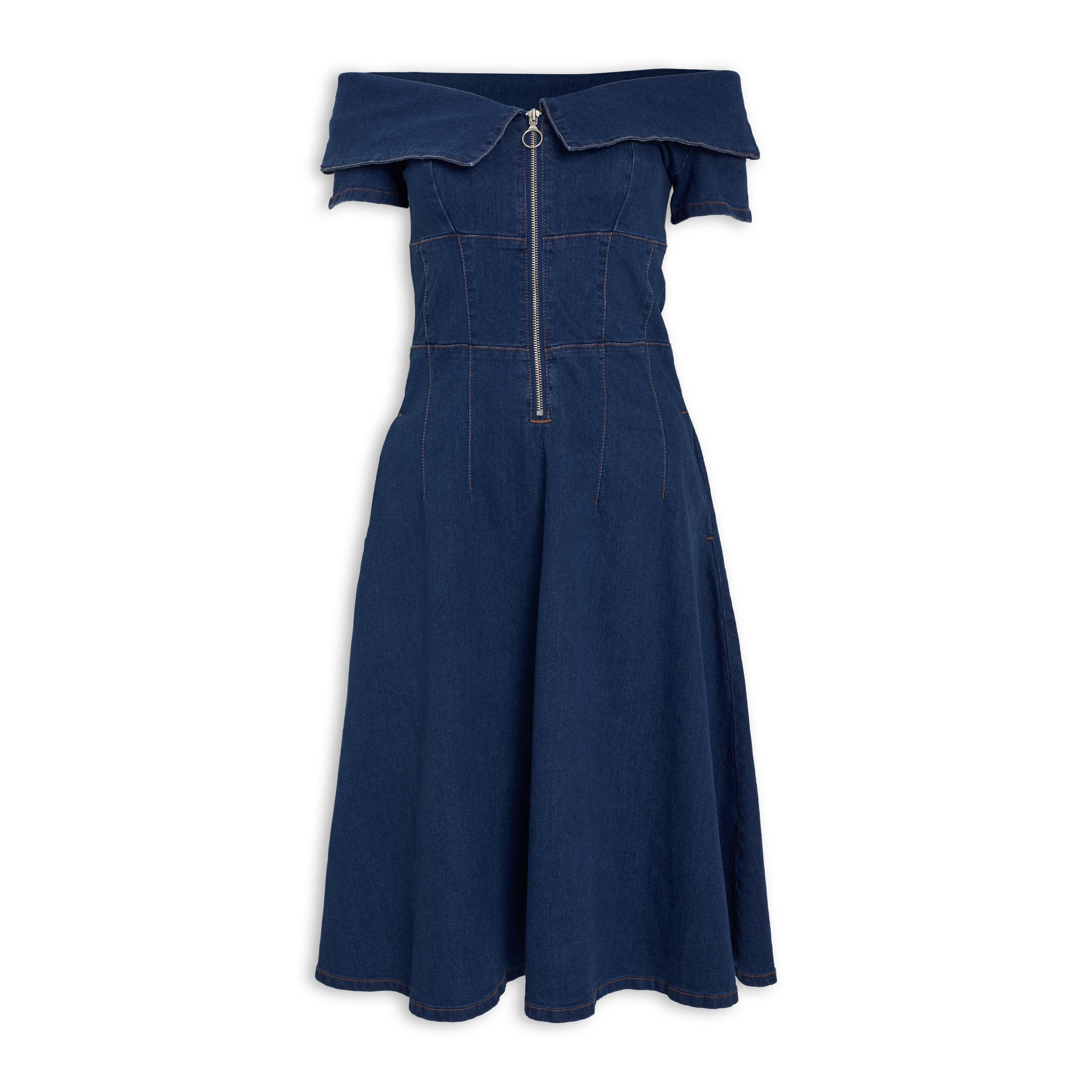 truworths denim dresses