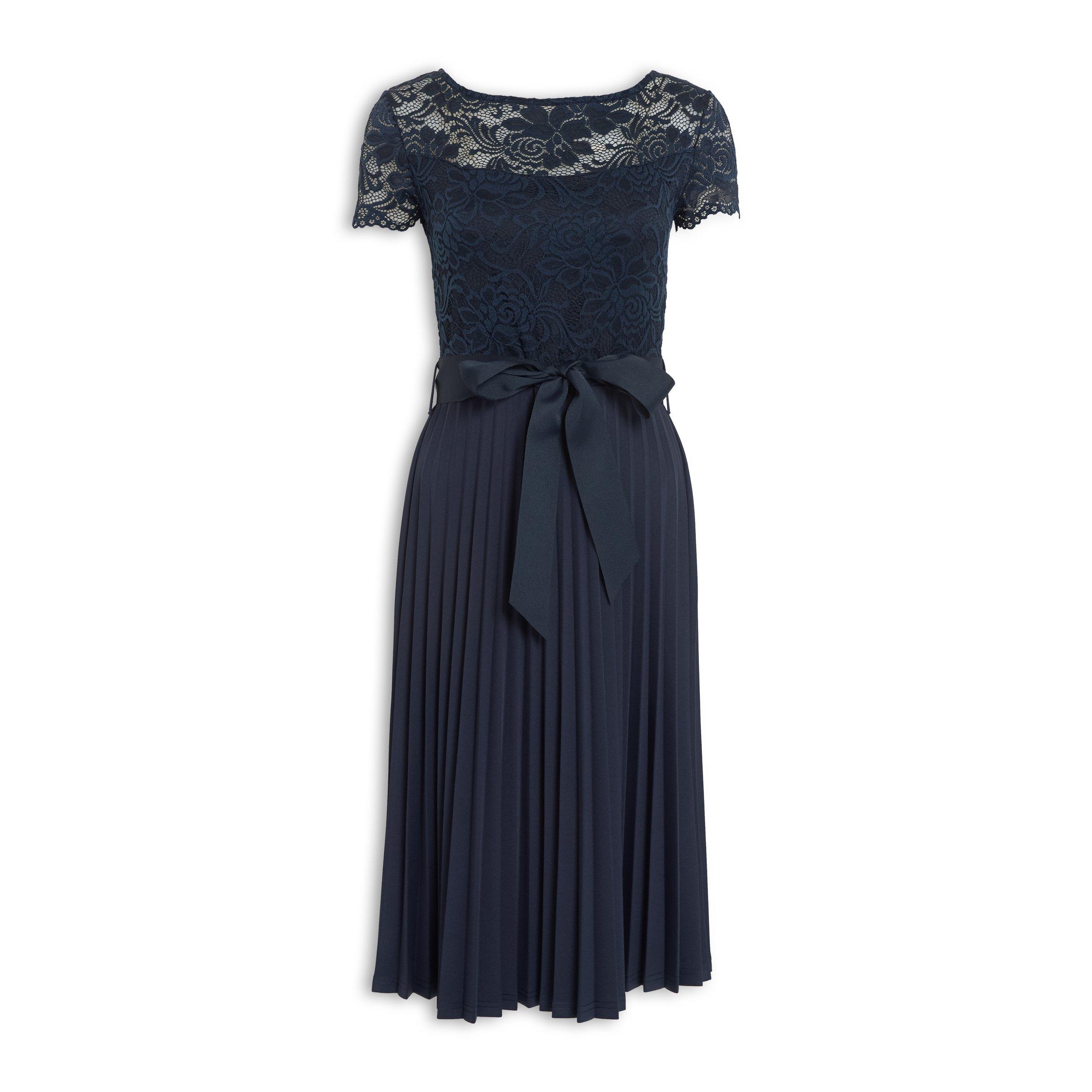 Buy Daniel Hechter Navy Fit And Flare Dress Online Truworths
