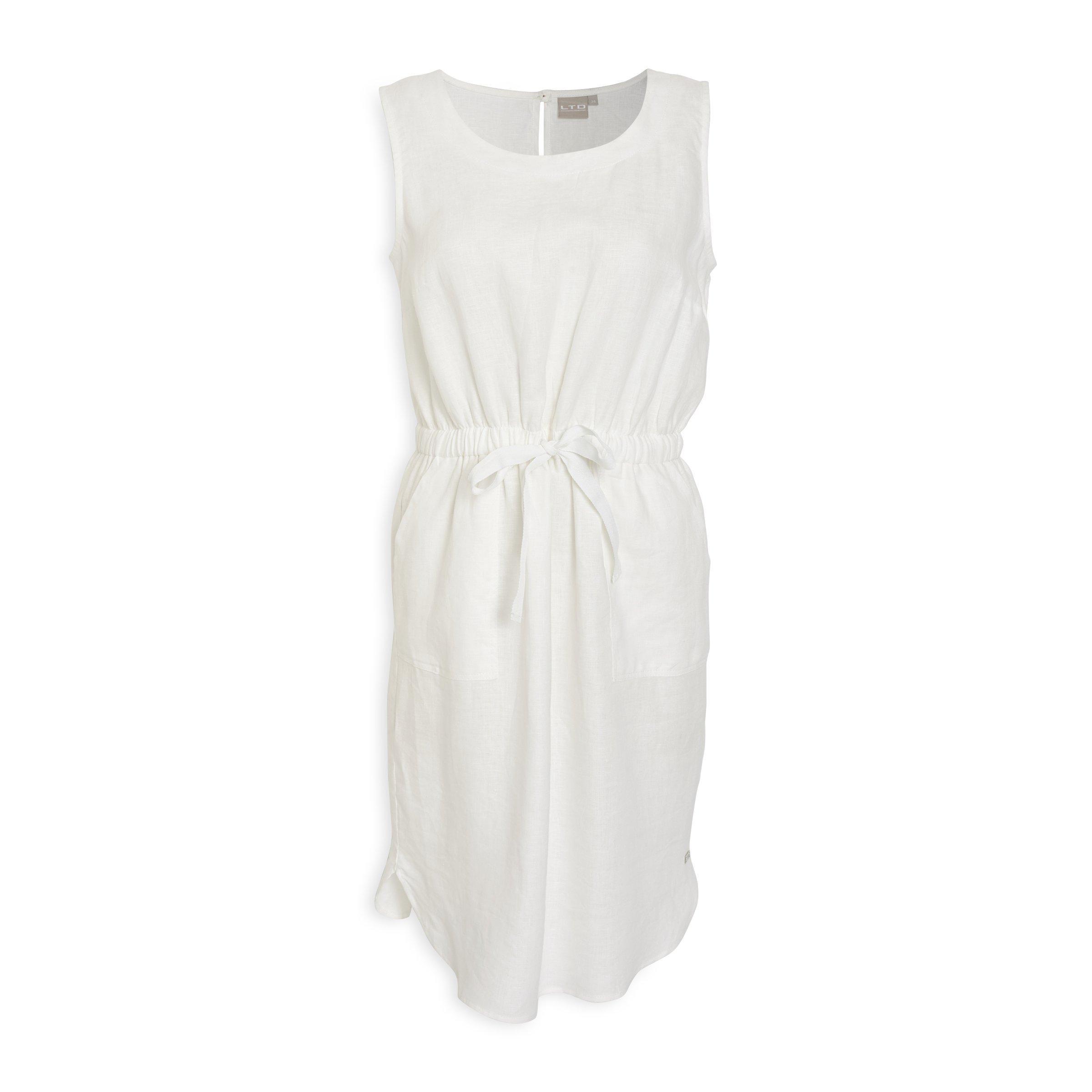 Buy LTD Woman White Waisted Dress Online | Truworths
