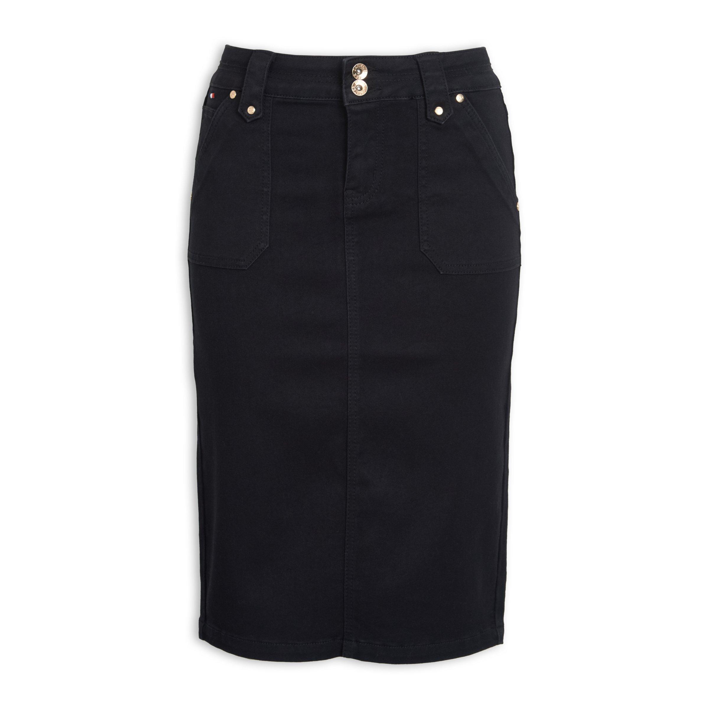 truworths denim skirts