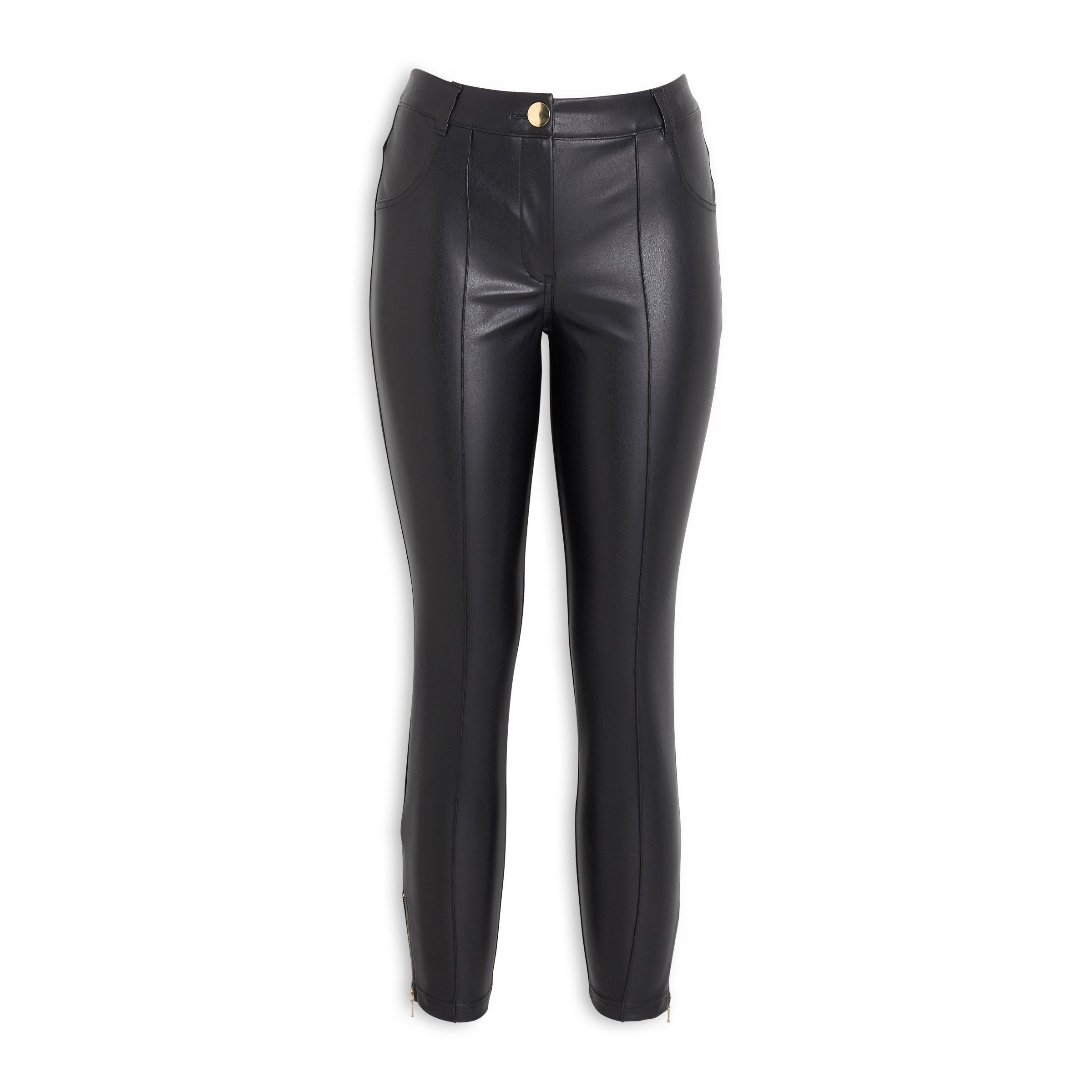 Buy Truworths Collection Leather Look Skinny Pants Online | Truworths