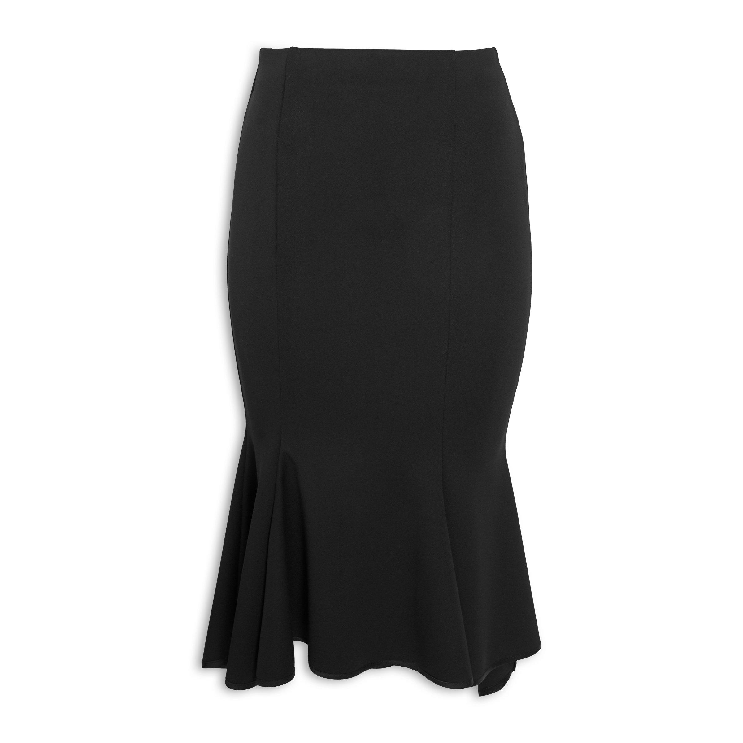 Buy Truworths Black Trumpet Skirt Online | Truworths