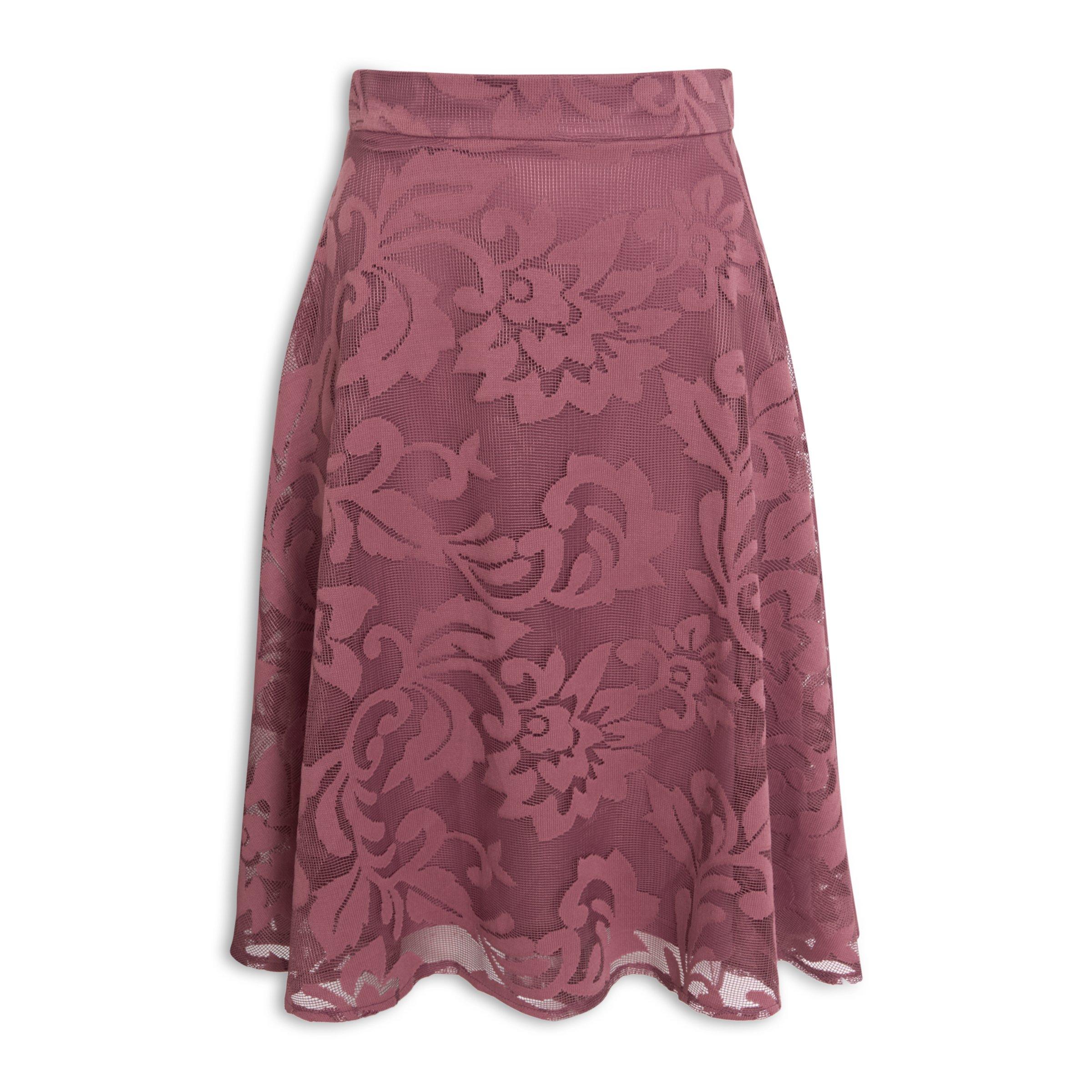 Buy Truworths Mauve Full Skirt Online | Truworths