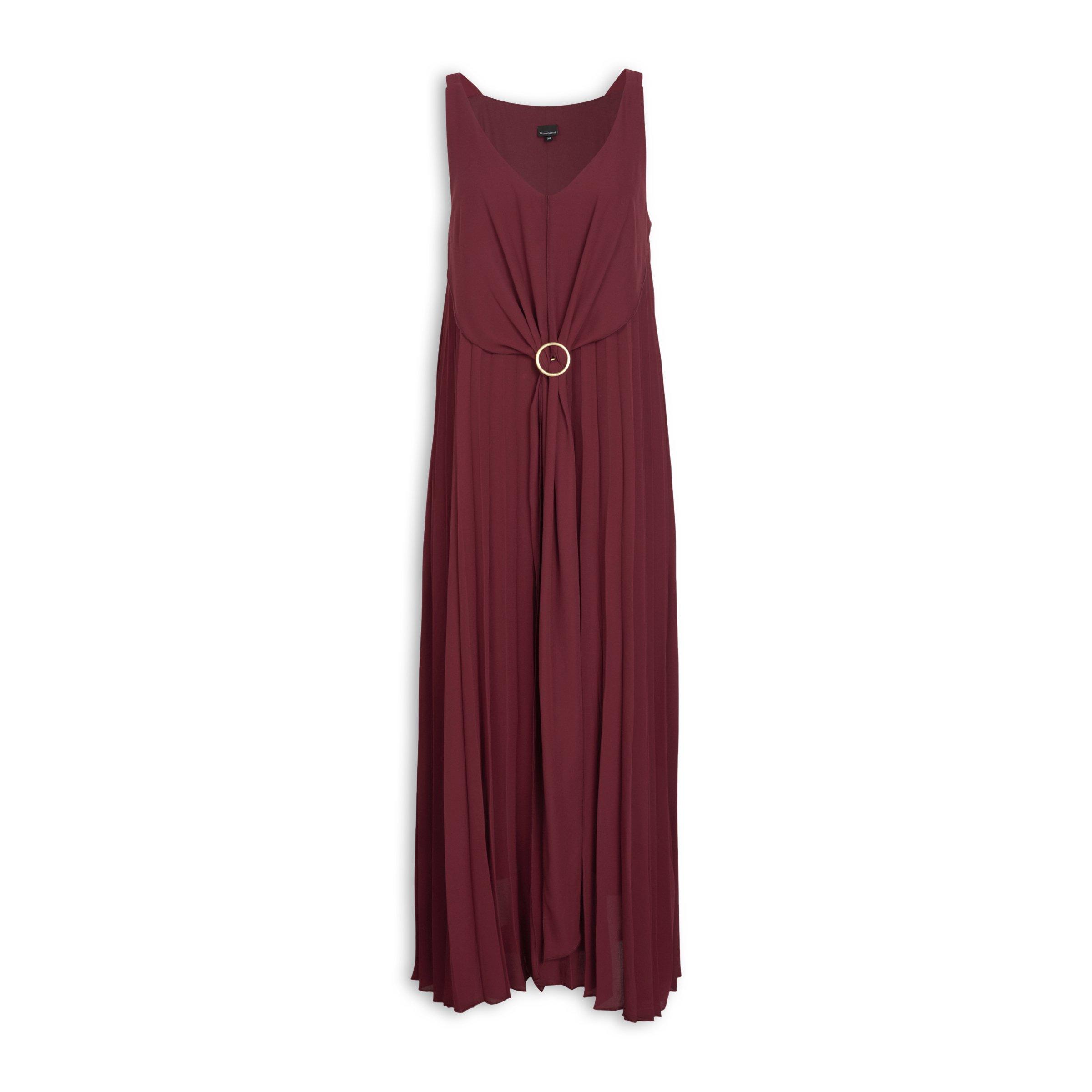 Buy Truworths Burgundy Trapeze Dress Online | Truworths