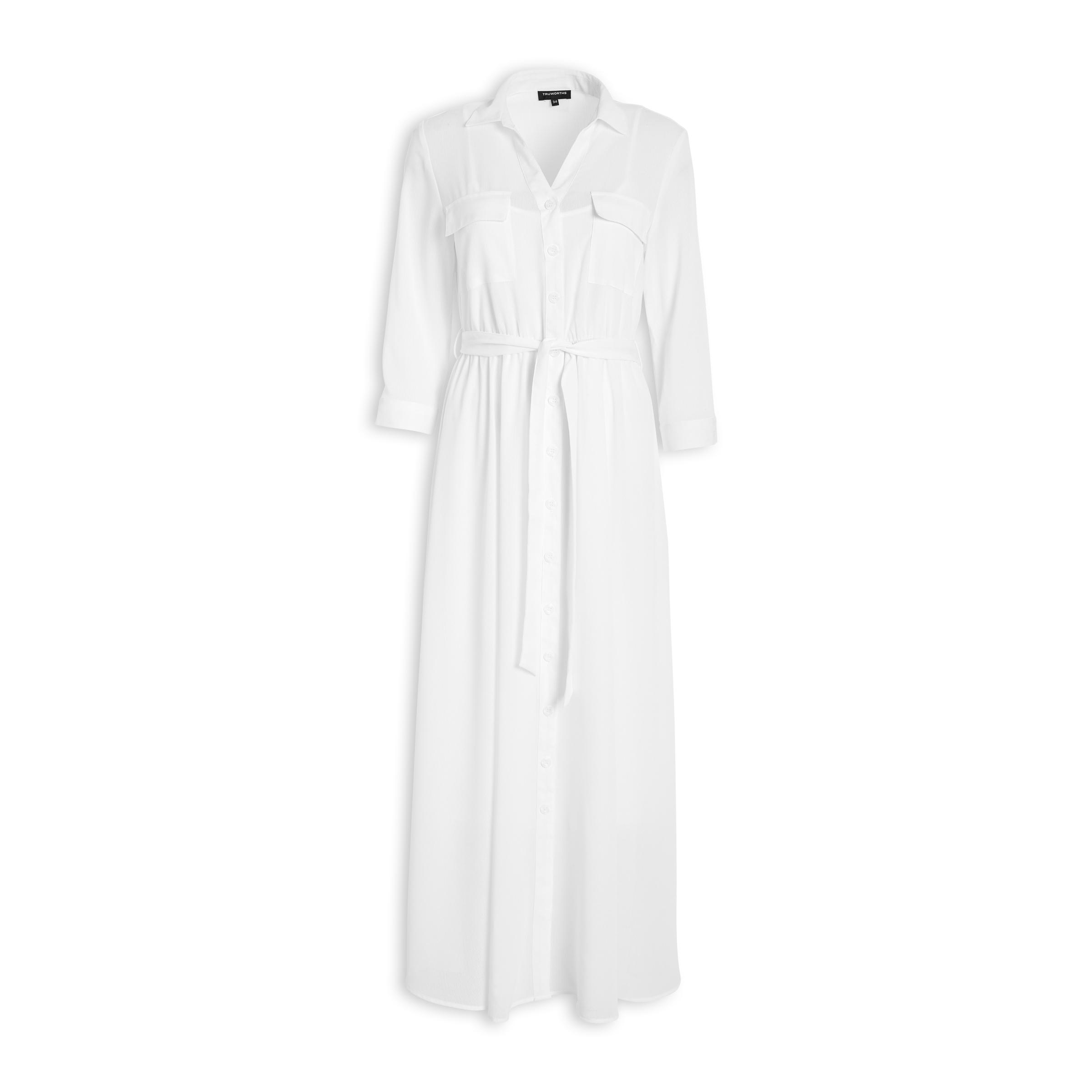 Buy Truworths White Shirtdress Online | Truworths