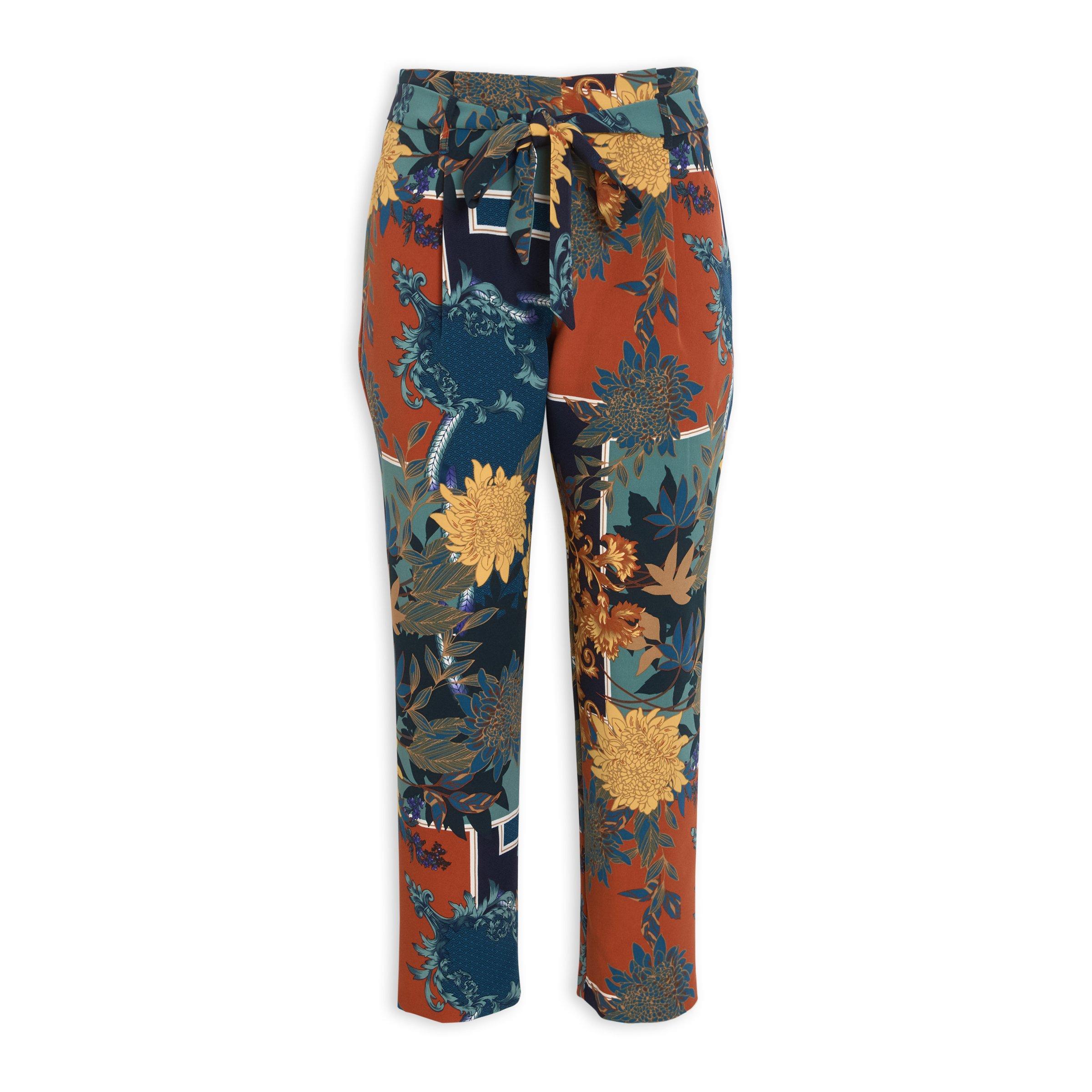 Buy Truworths Printed Tapered Pant Online | Truworths
