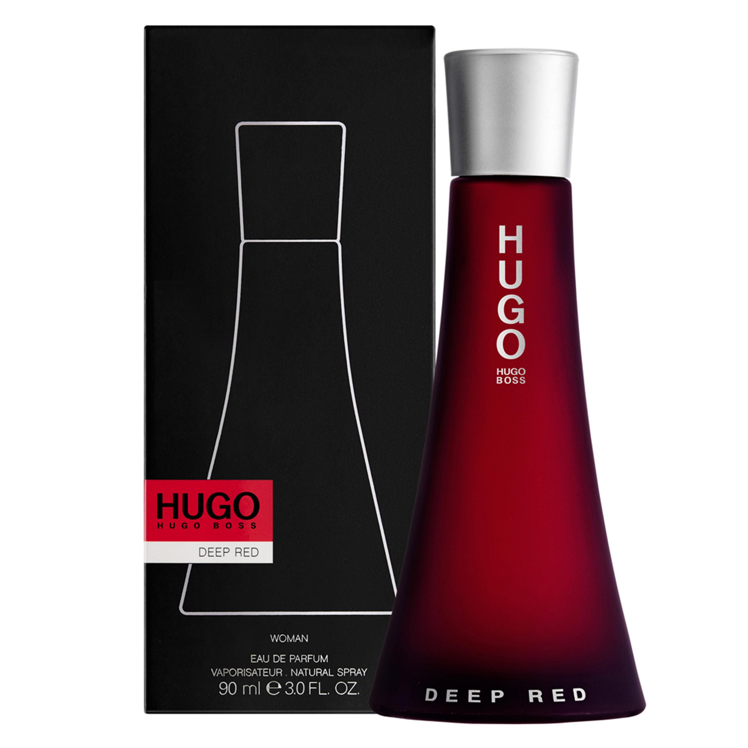 hugo boss deep red woman