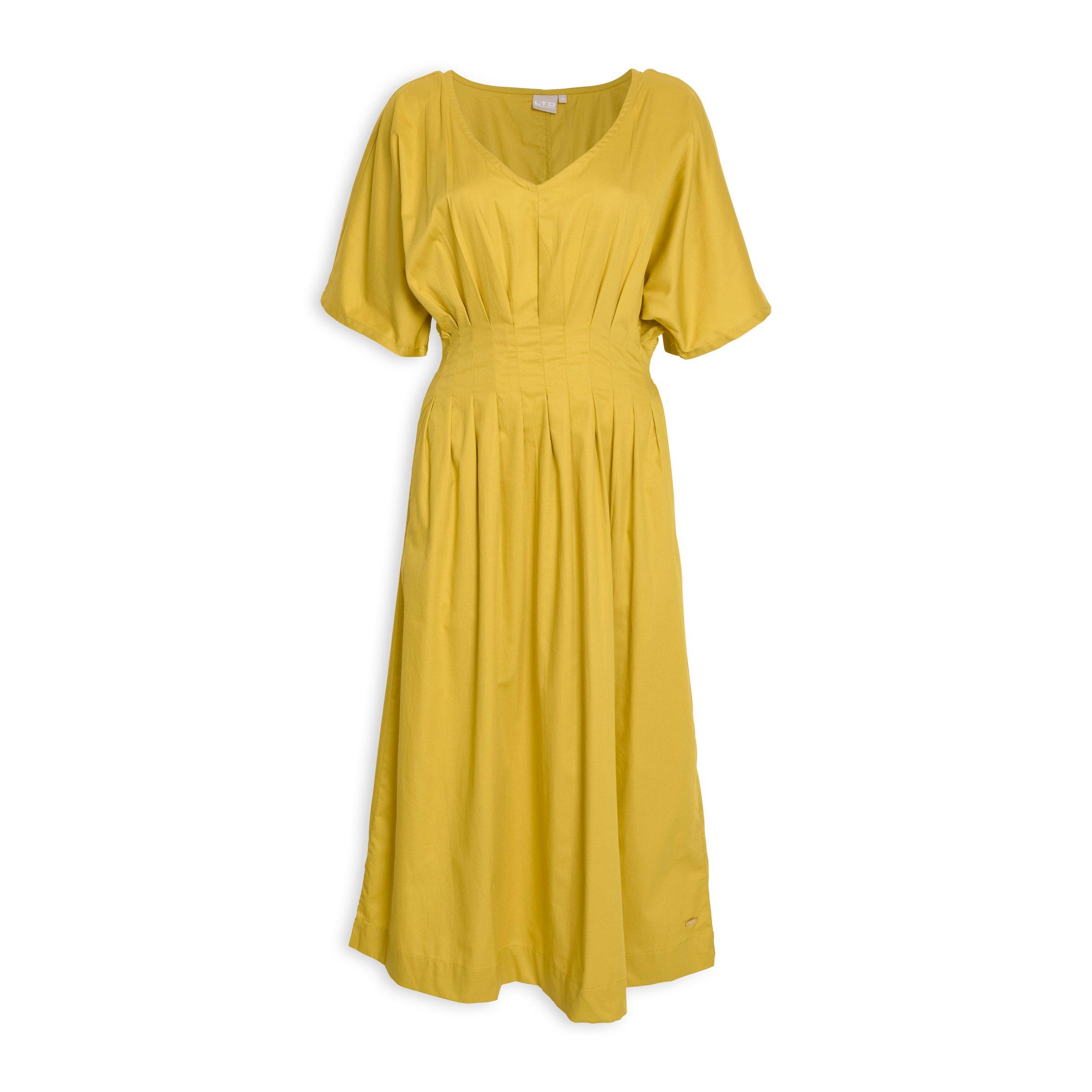 Buy LTD Woman Yellow Flare Dress Online | Truworths