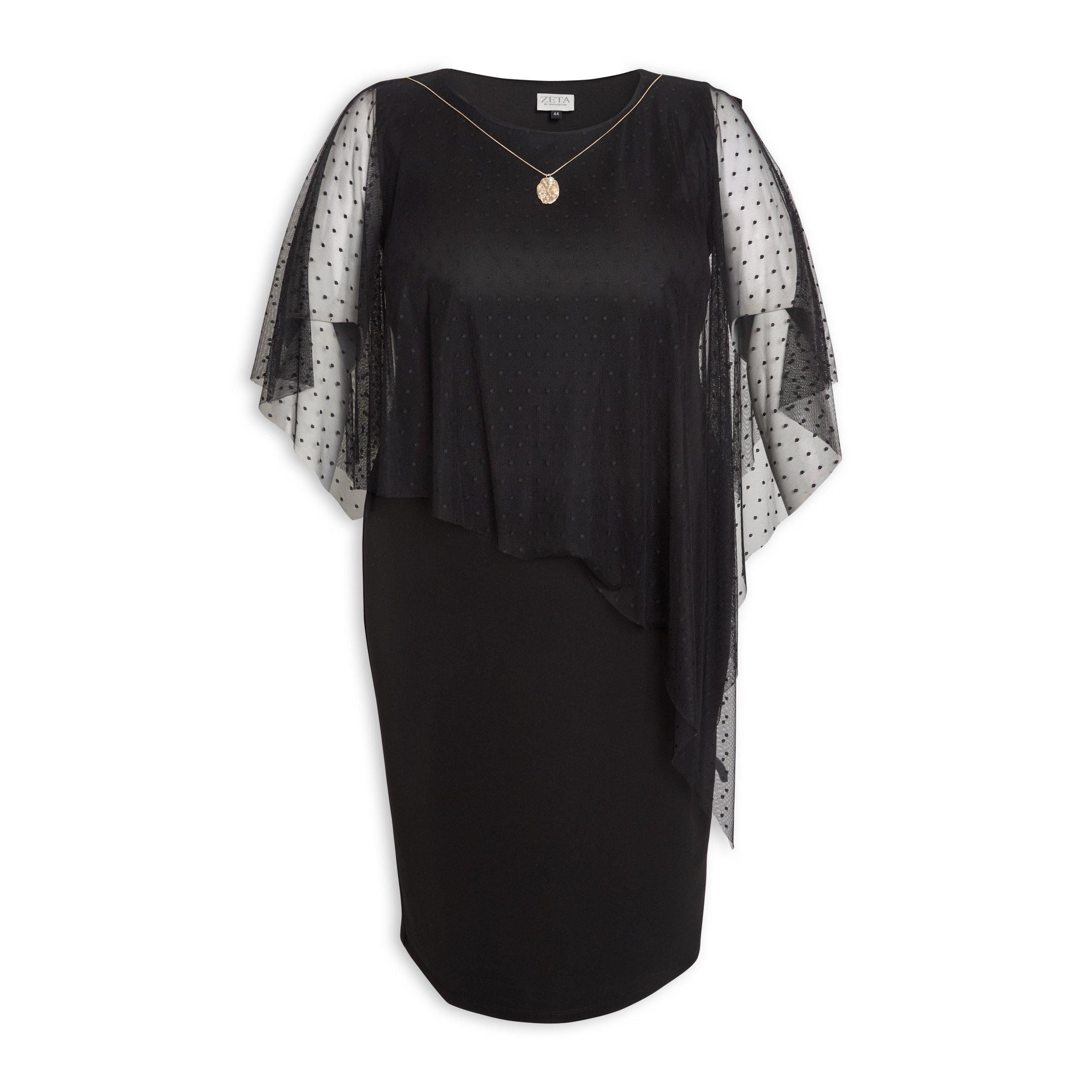 Buy Zeta Black Bodycon Dress Online Truworths