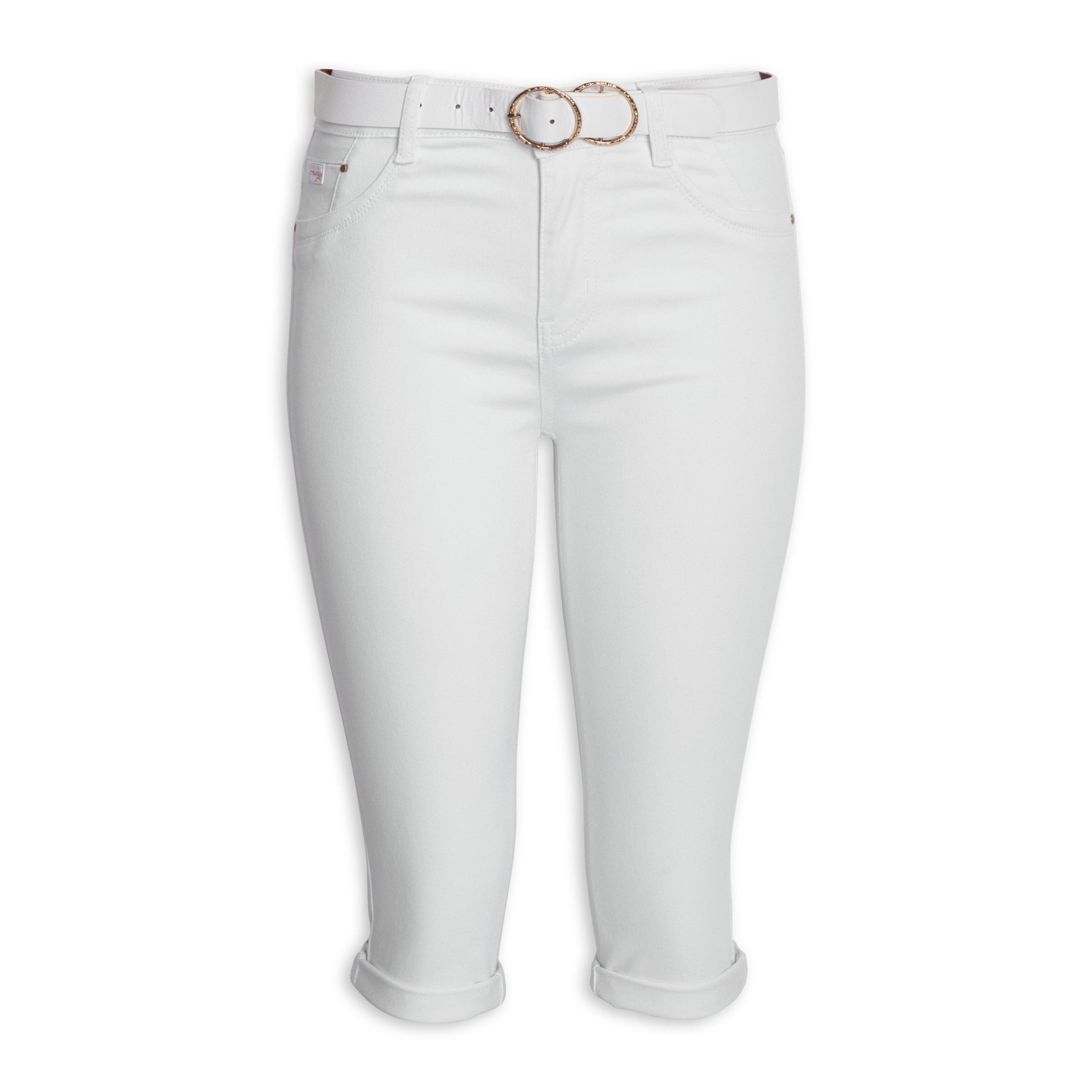 Buy OBR White Cropped Jeans Online Truworths