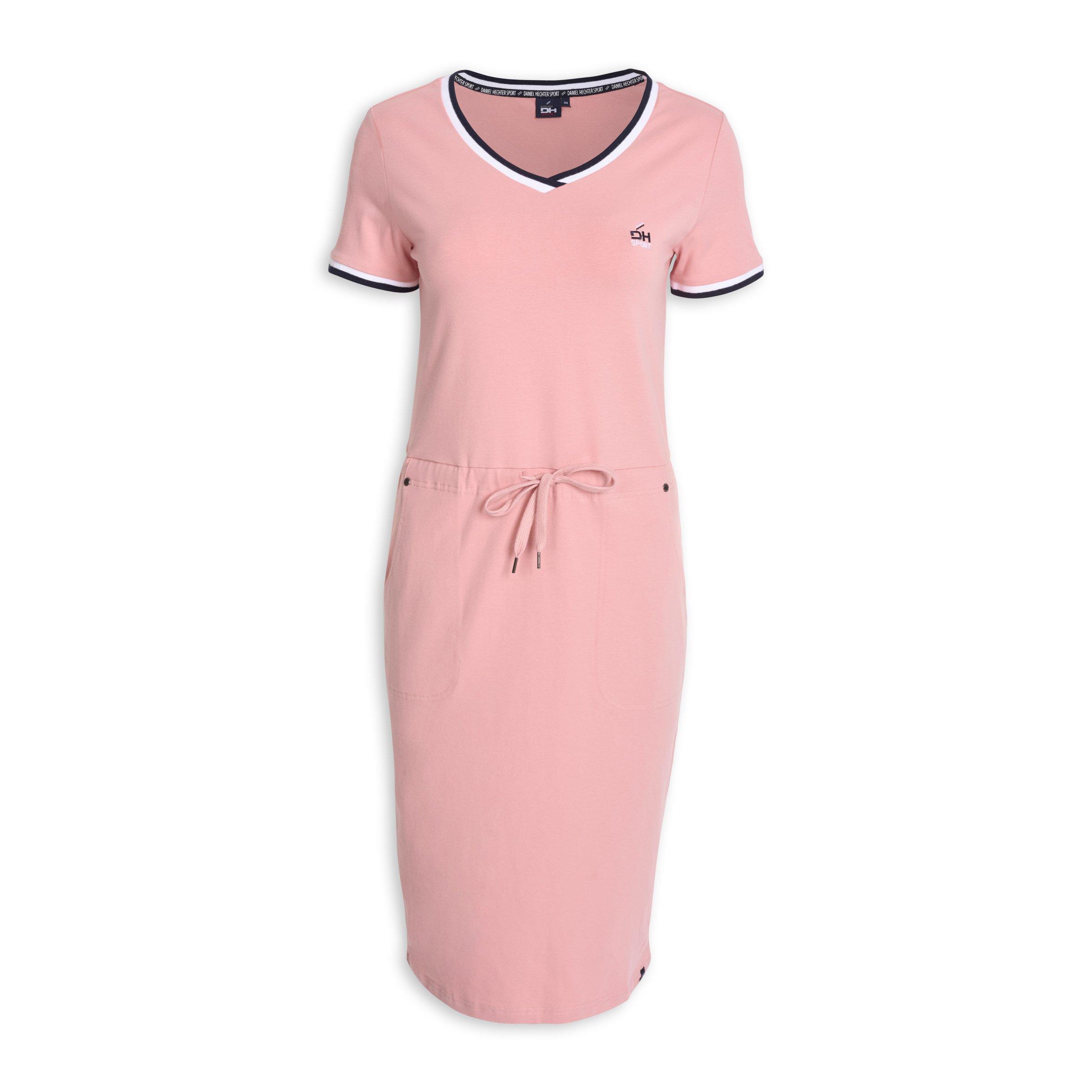 Buy Daniel Hechter Pink Waisted Dress Online Truworths