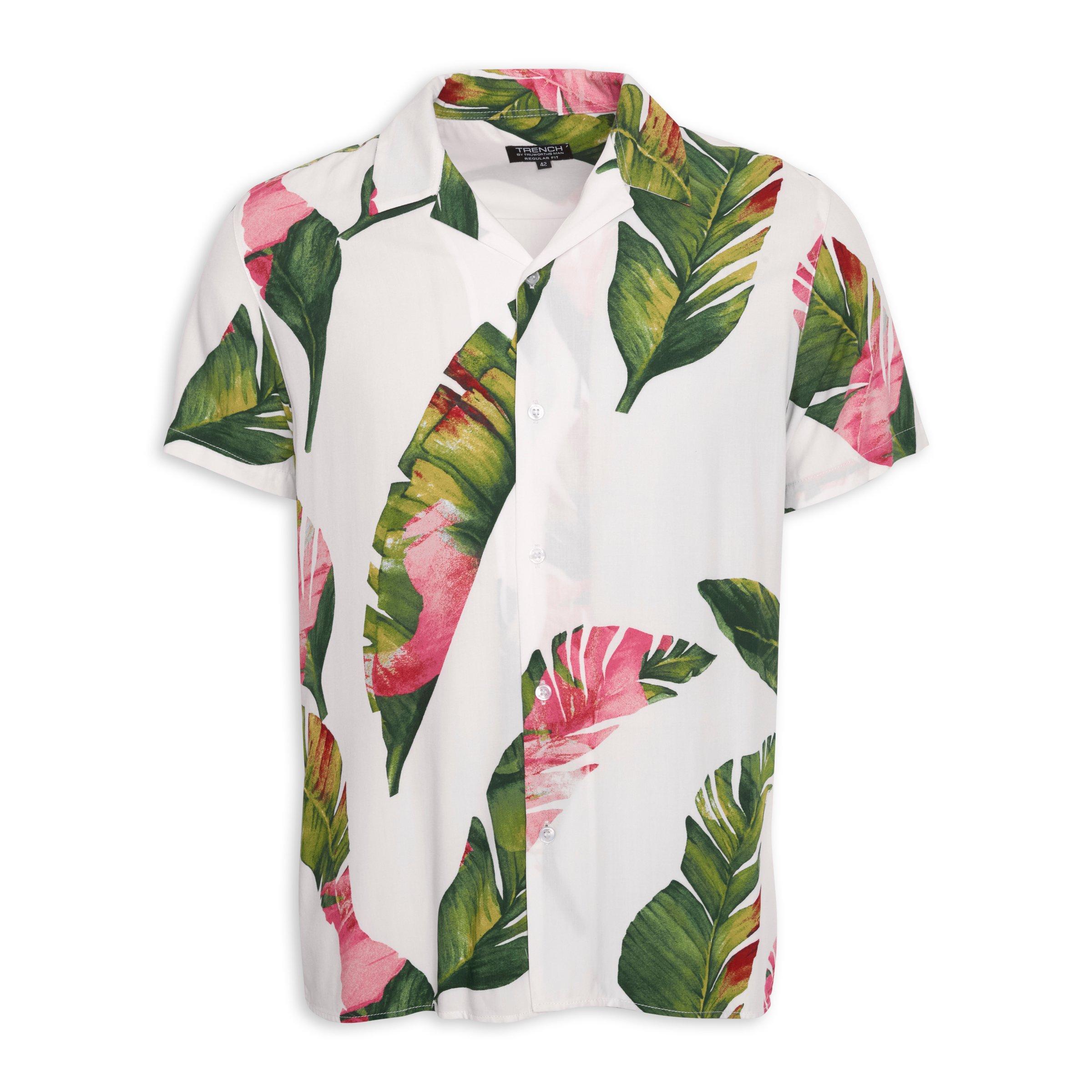 Buy Truworths Man Pink Floral Shirt Online | Truworths