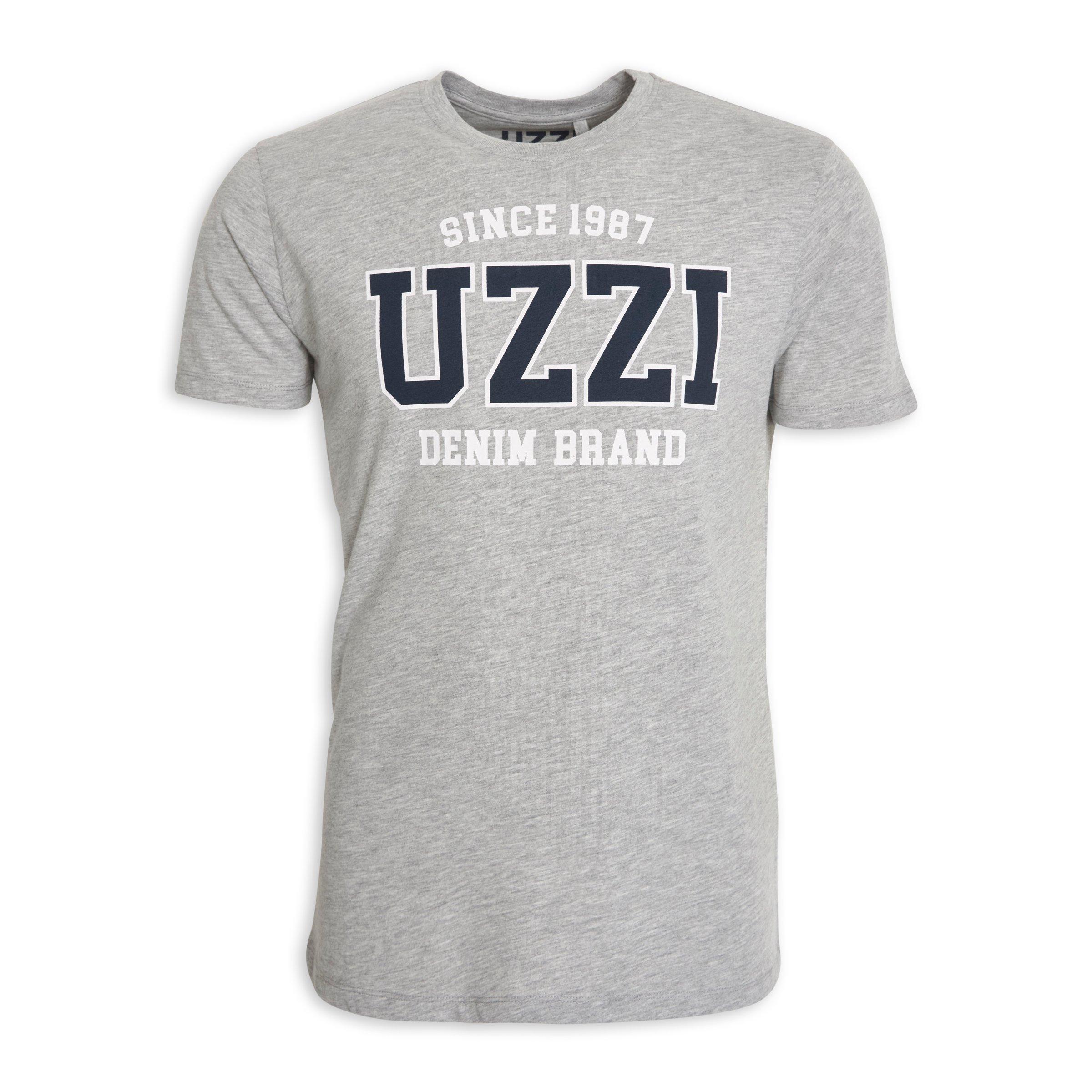 Buy UZZI Grey Branded Tee Online | Truworths
